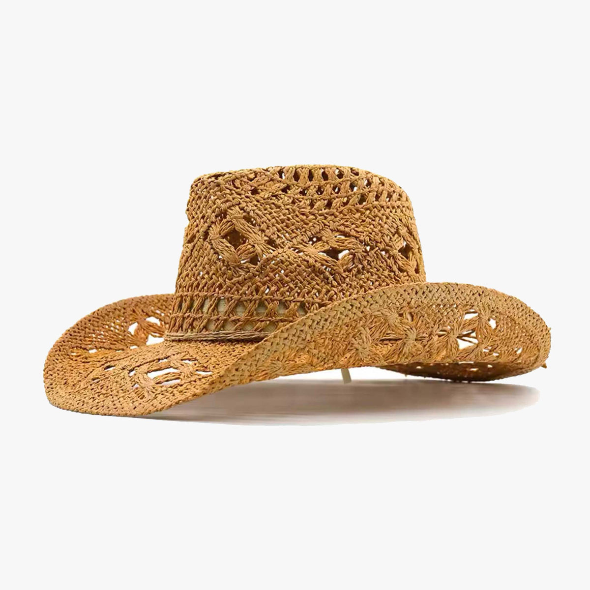 Chanel Joan Elkayam Handmade Black Straw Cowboy Hat Hats – Chanel Joan Elkayam main image 2