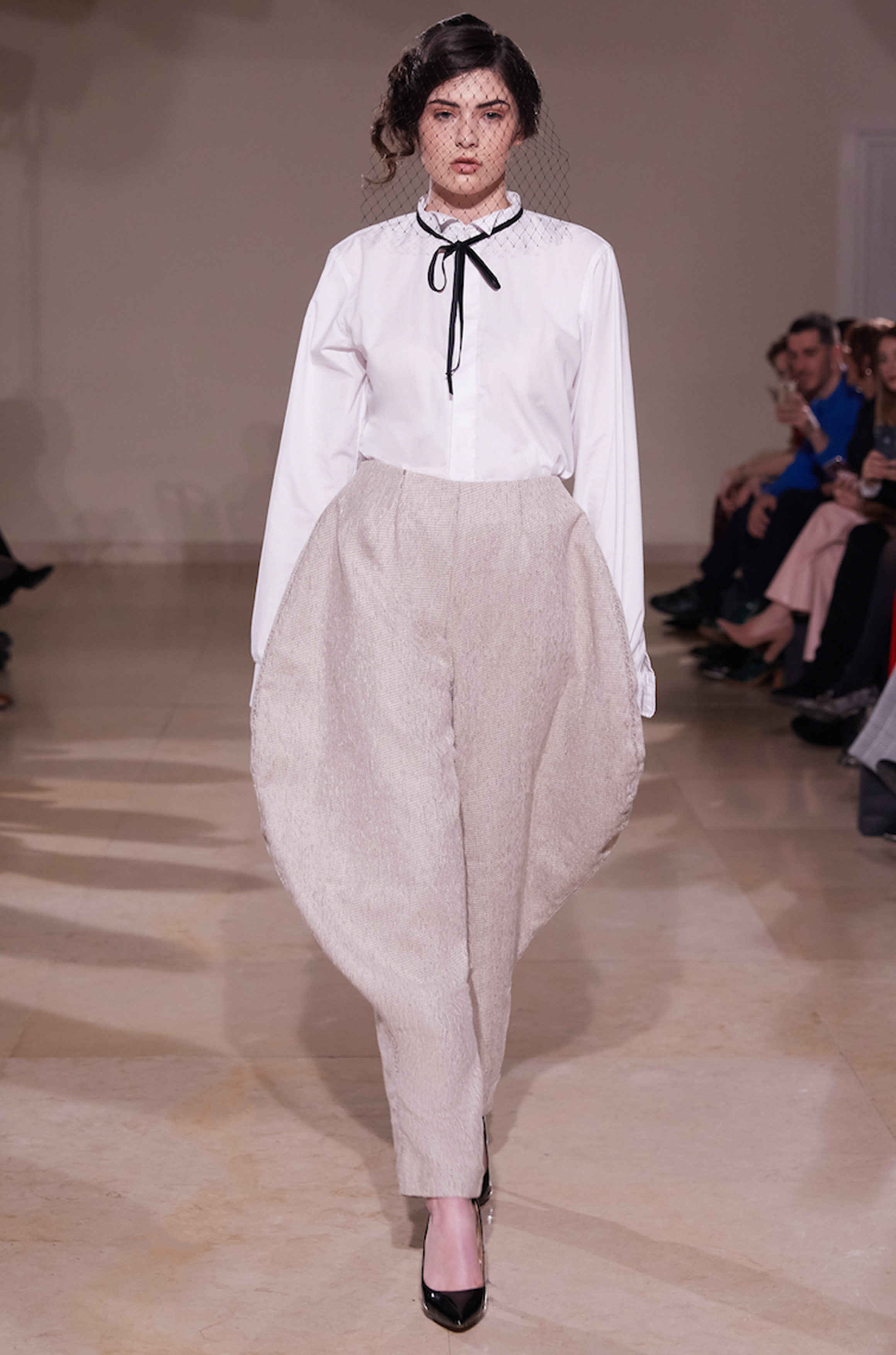 WING COLLAR GRANDDAD SHIRT