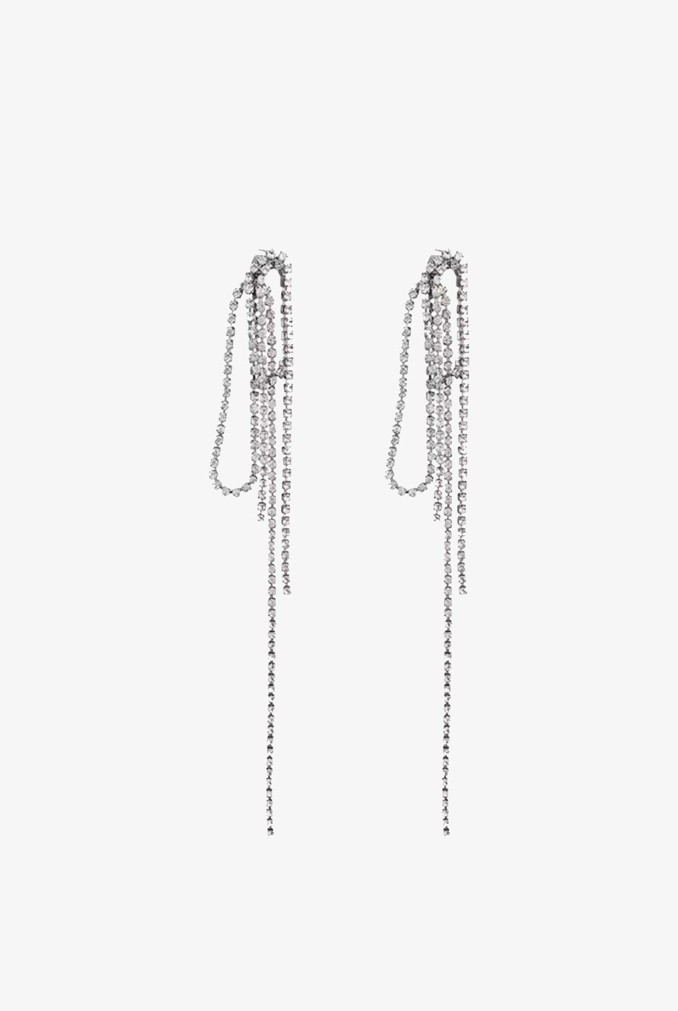 Crystal Lace Dangle Earrings