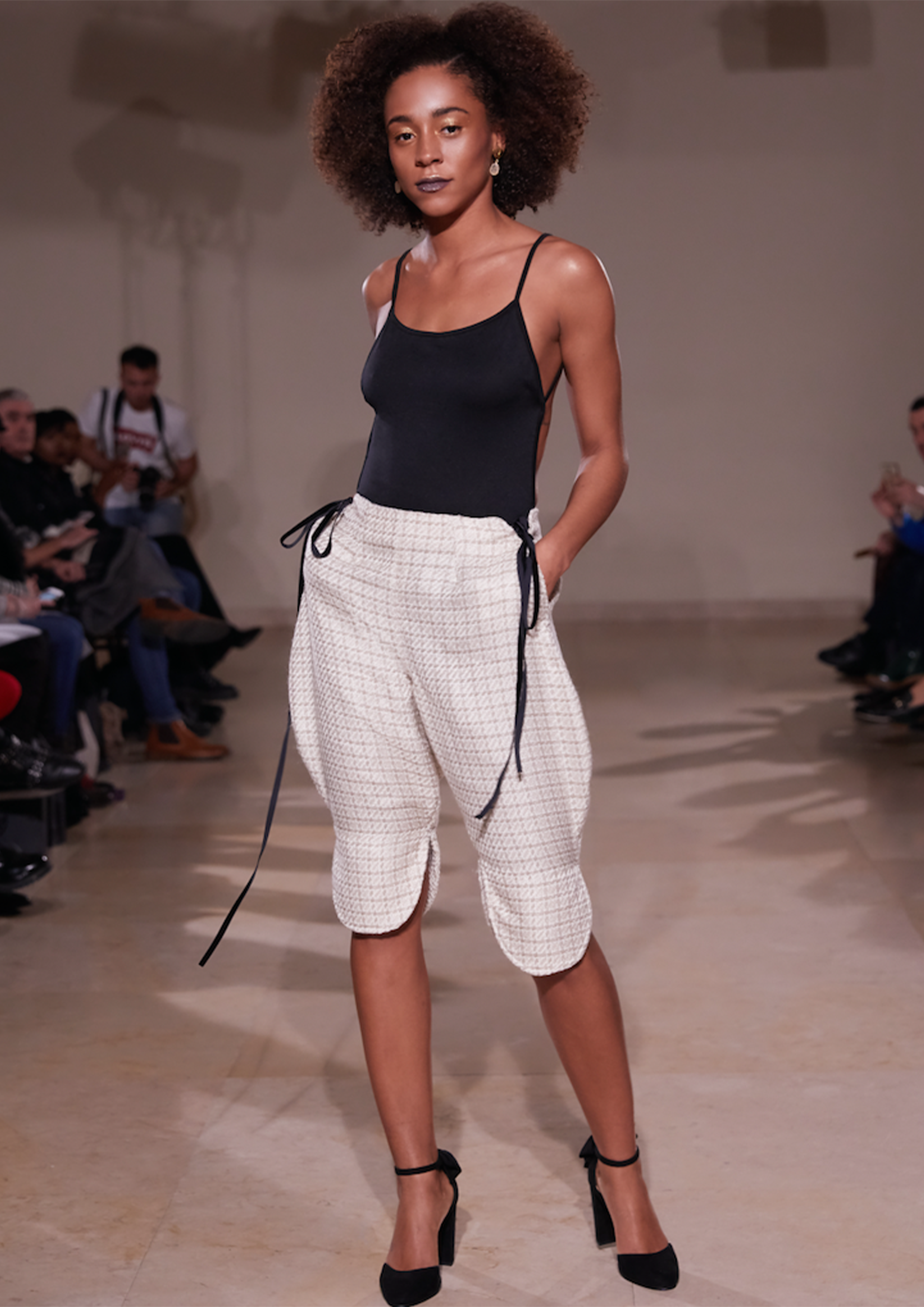 RIDERS CUT LACE UP TROUSER