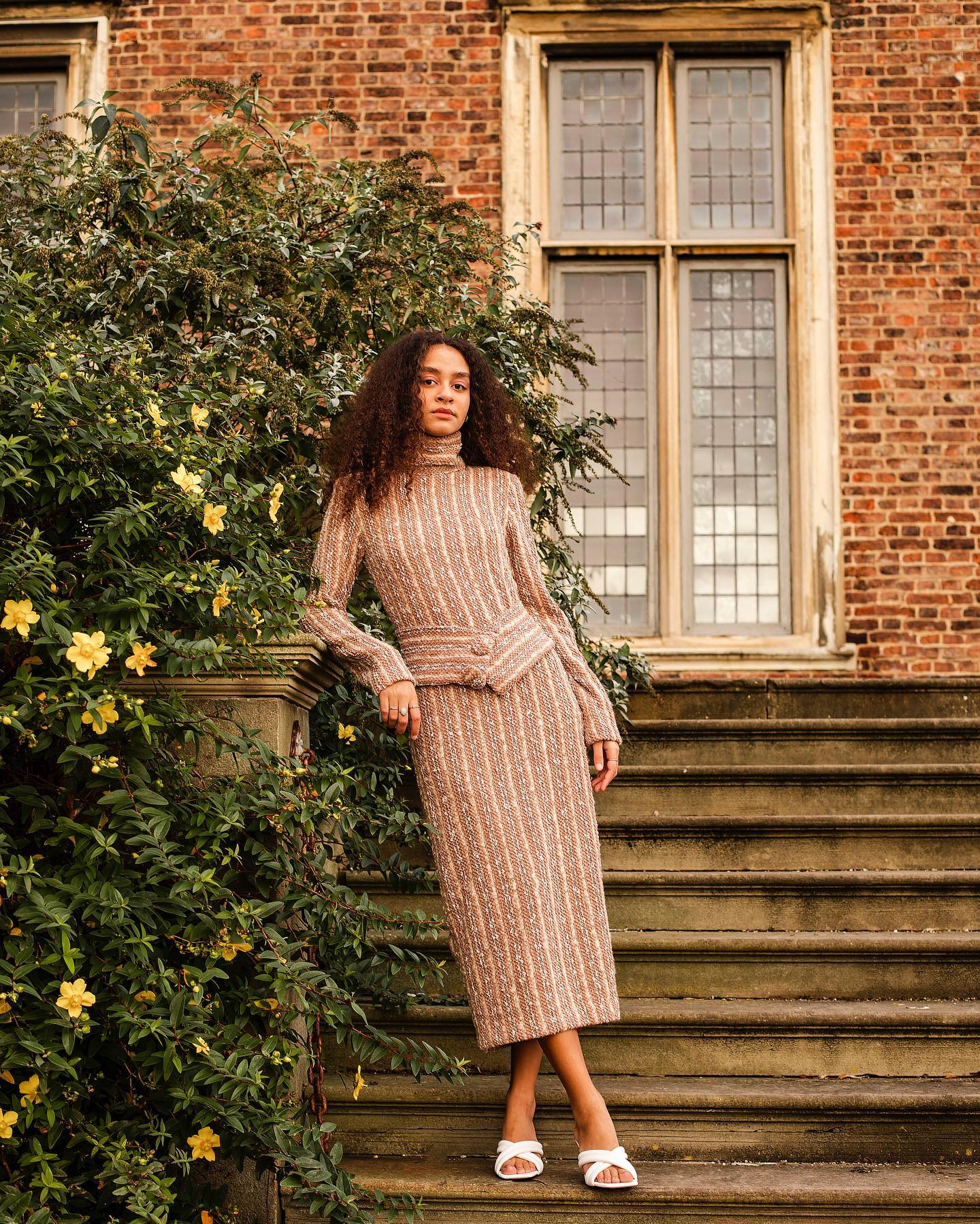 MIDI WOOL DRESS & BELT