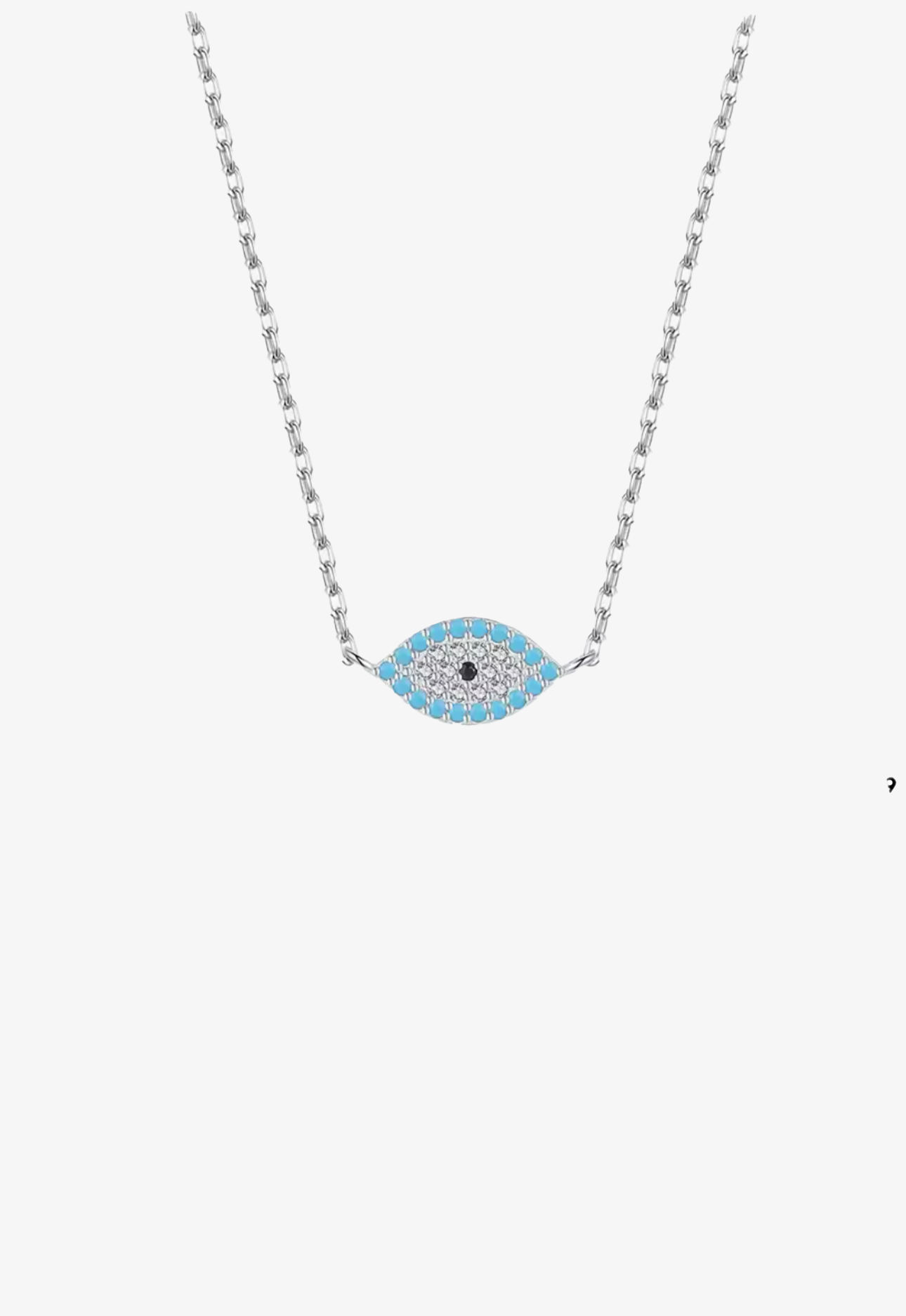 Crystal Evil Eye Necklace