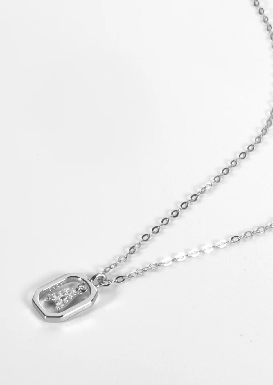 HANGING INITIAL NECKLACE