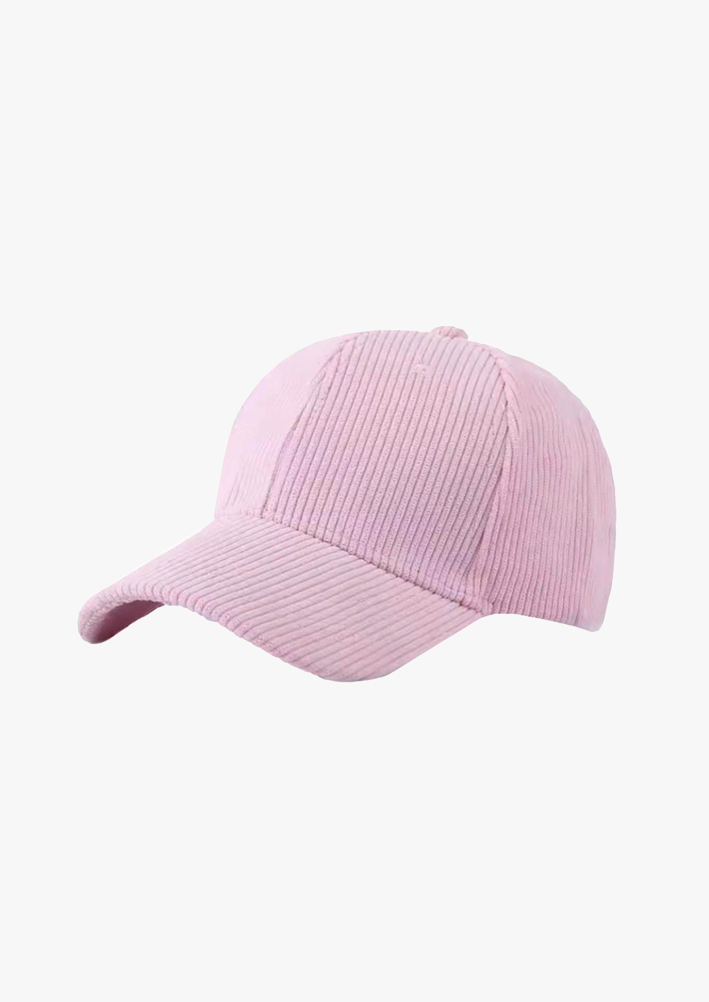 Pink Corduroy Cap