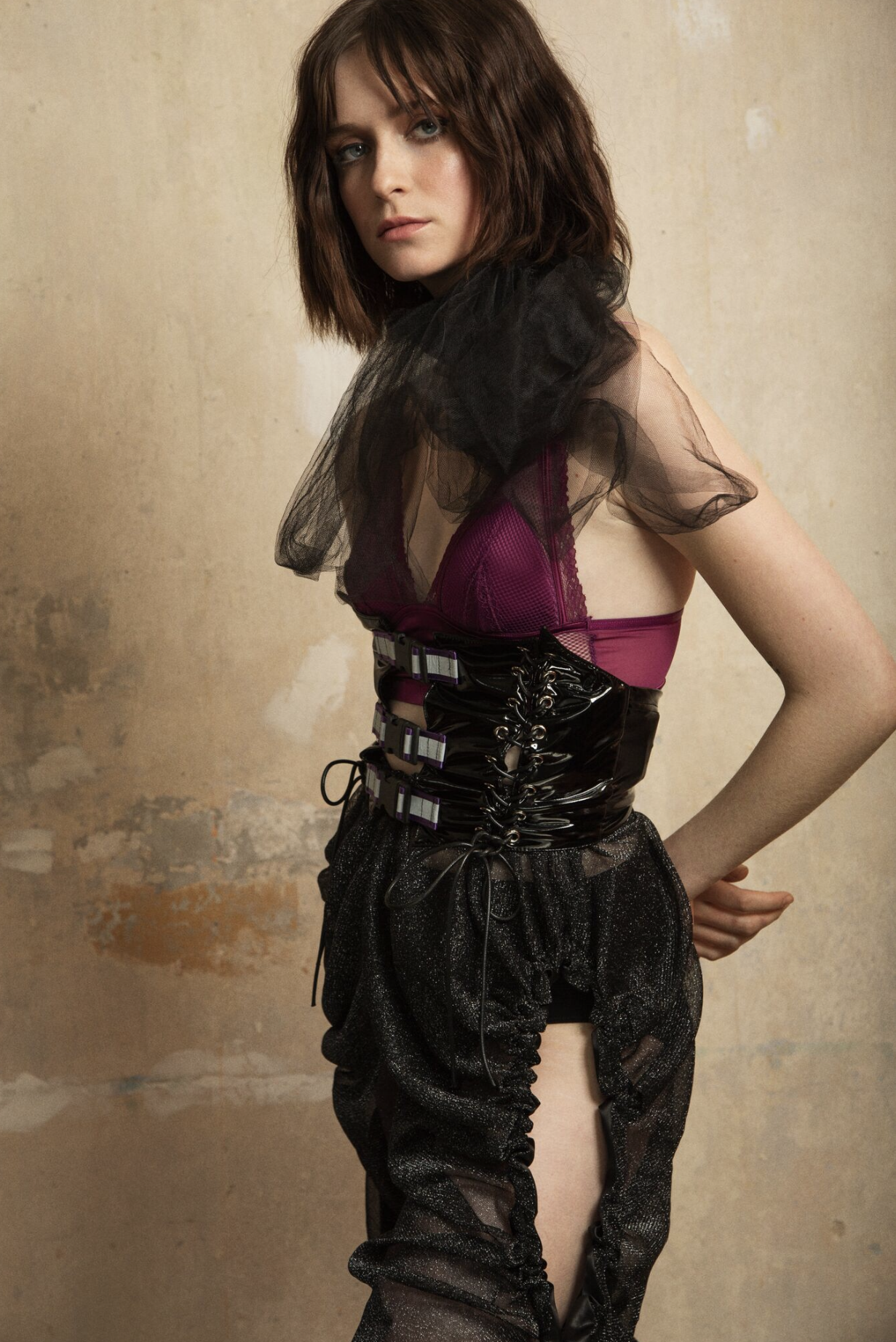 OPAQUE OPEN SIDE TROUSER