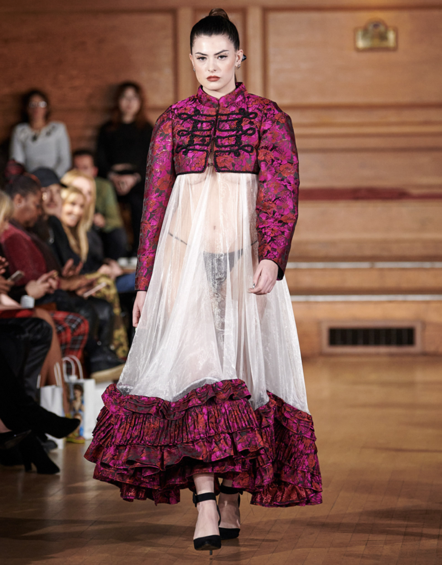 CROPPED FROGGING JACKET