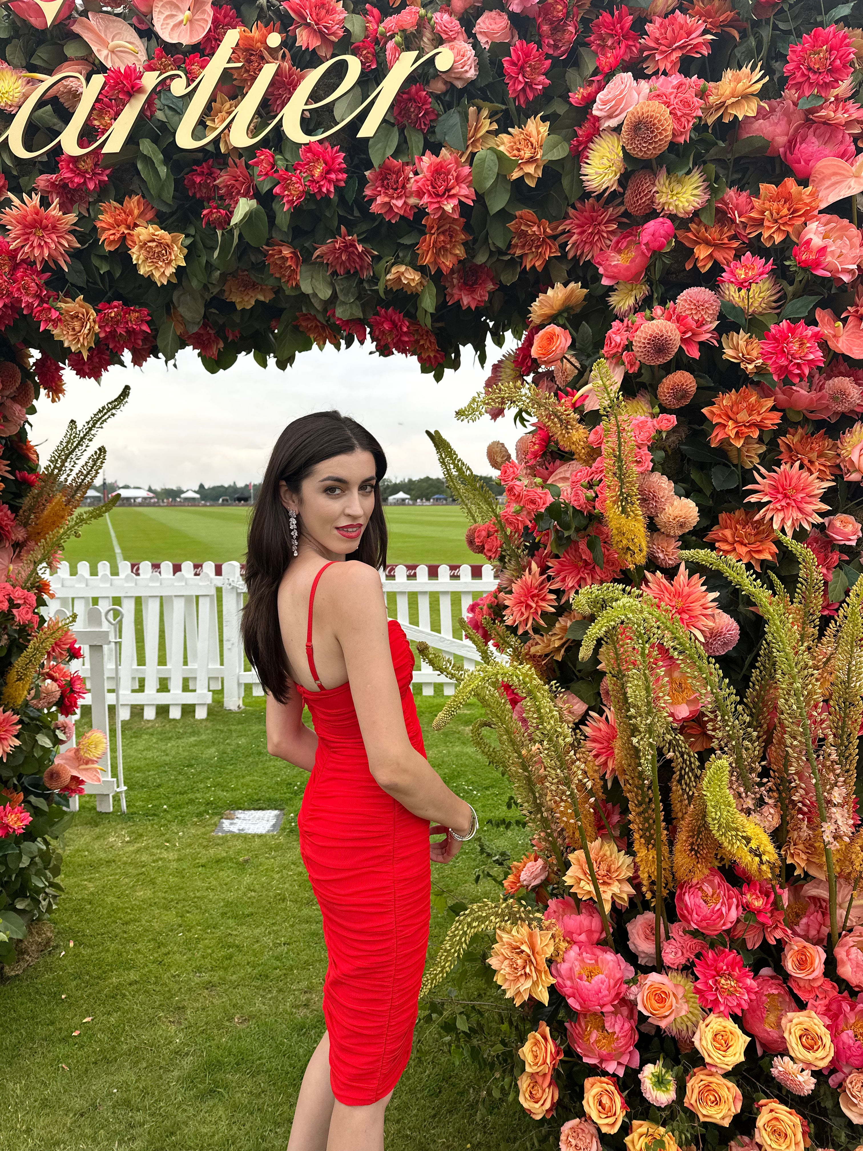 RED RUCHED BODYCON DRESS