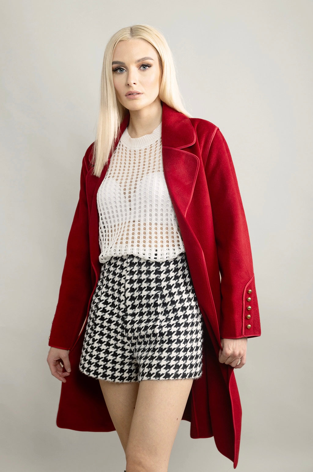 CASHMERE WRAP OVER COAT