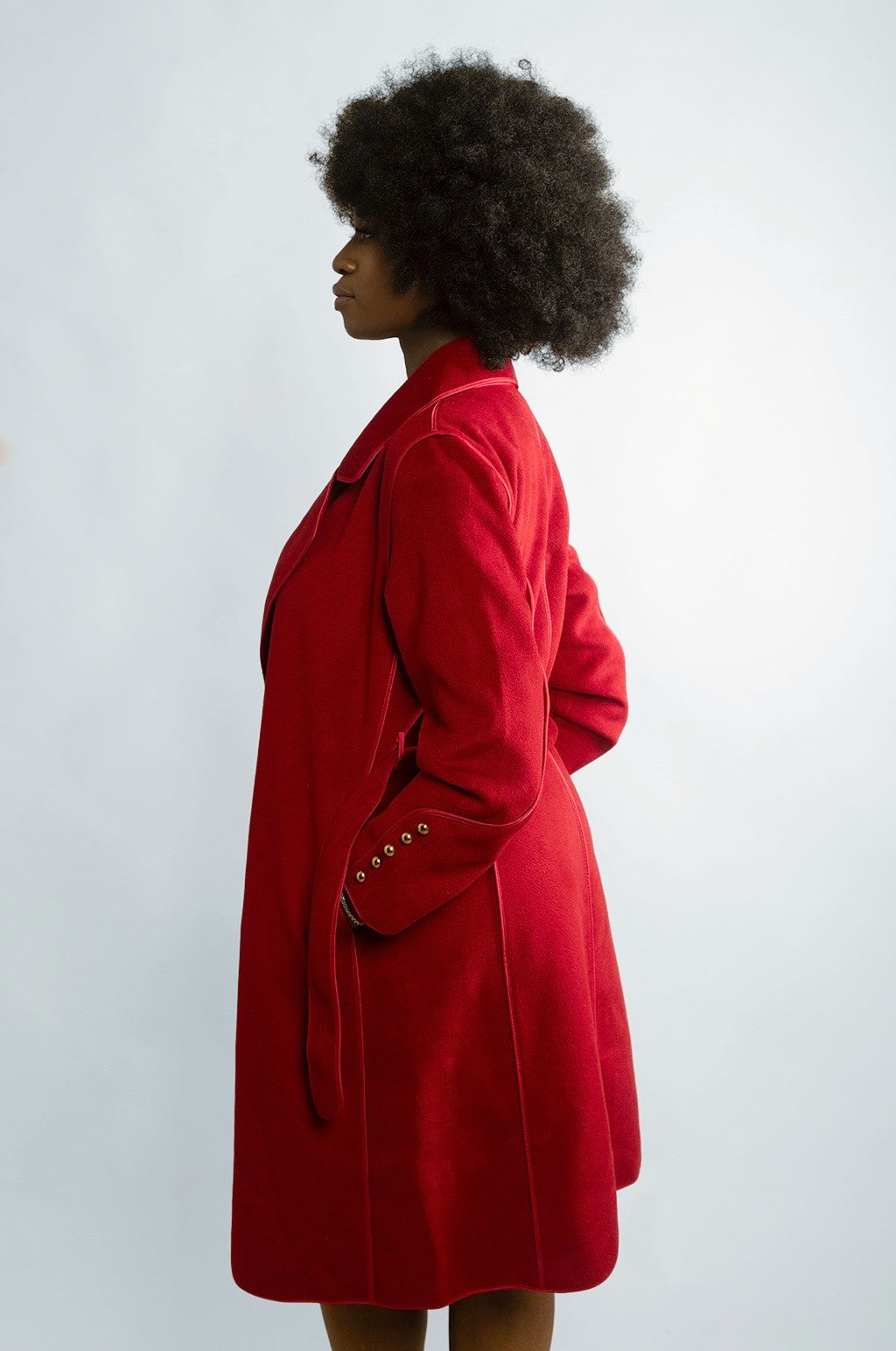 CASHMERE WRAP OVER COAT