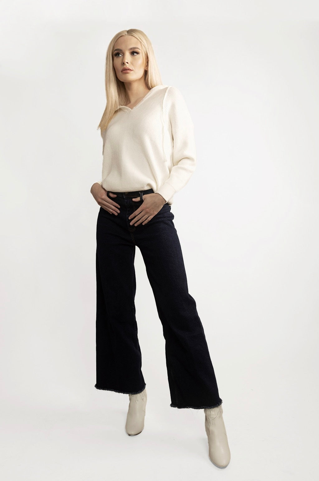 CASHMERE-WOOL BLEND HOODIE