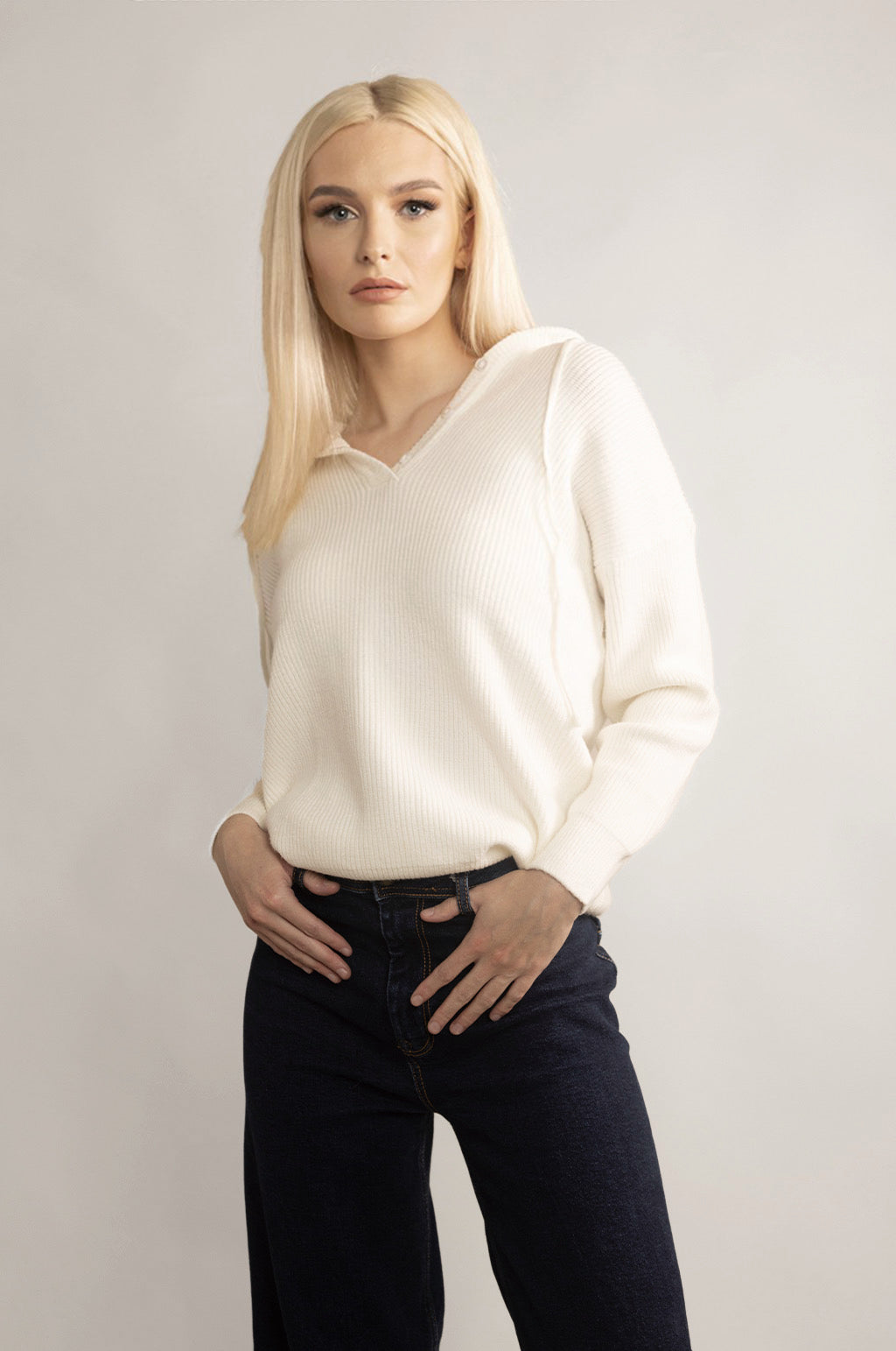 CASHMERE-WOOL BLEND HOODIE