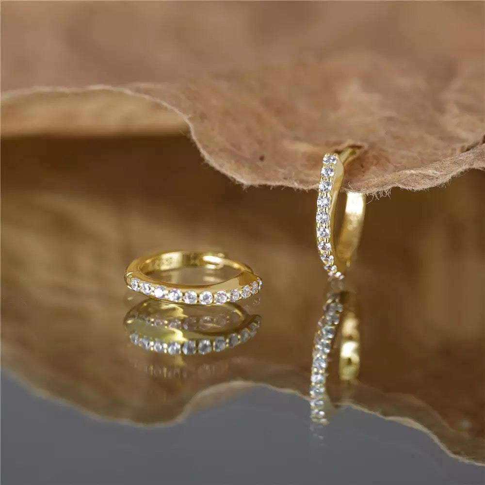 CALAIS HUGGIE EARRINGS