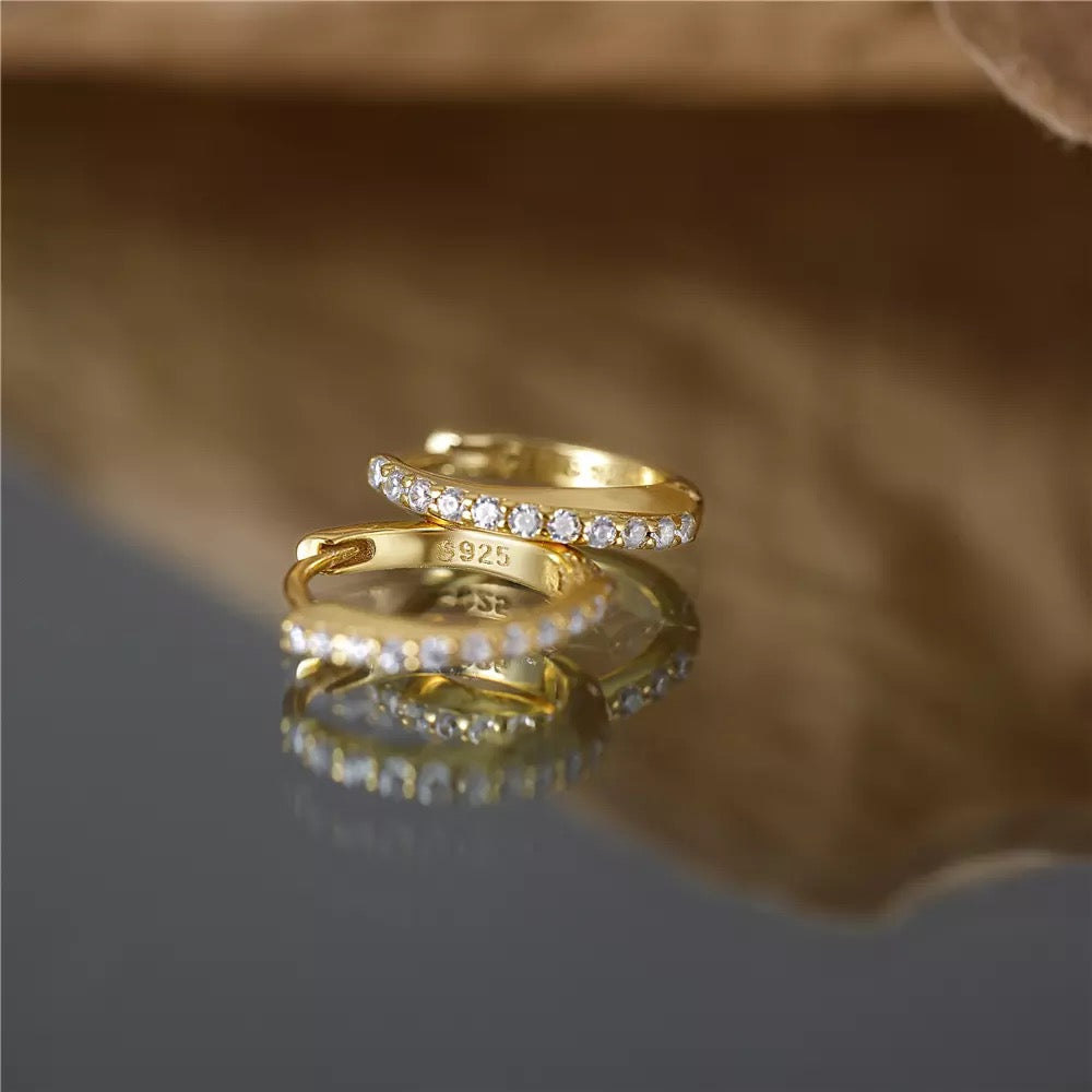 CALAIS HUGGIE EARRINGS