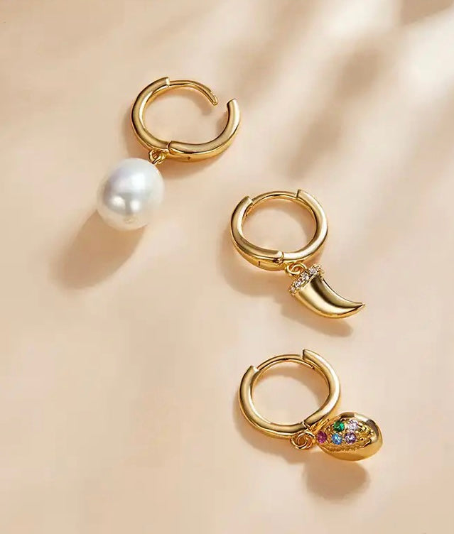 GEMMA HUGGIE EARRING