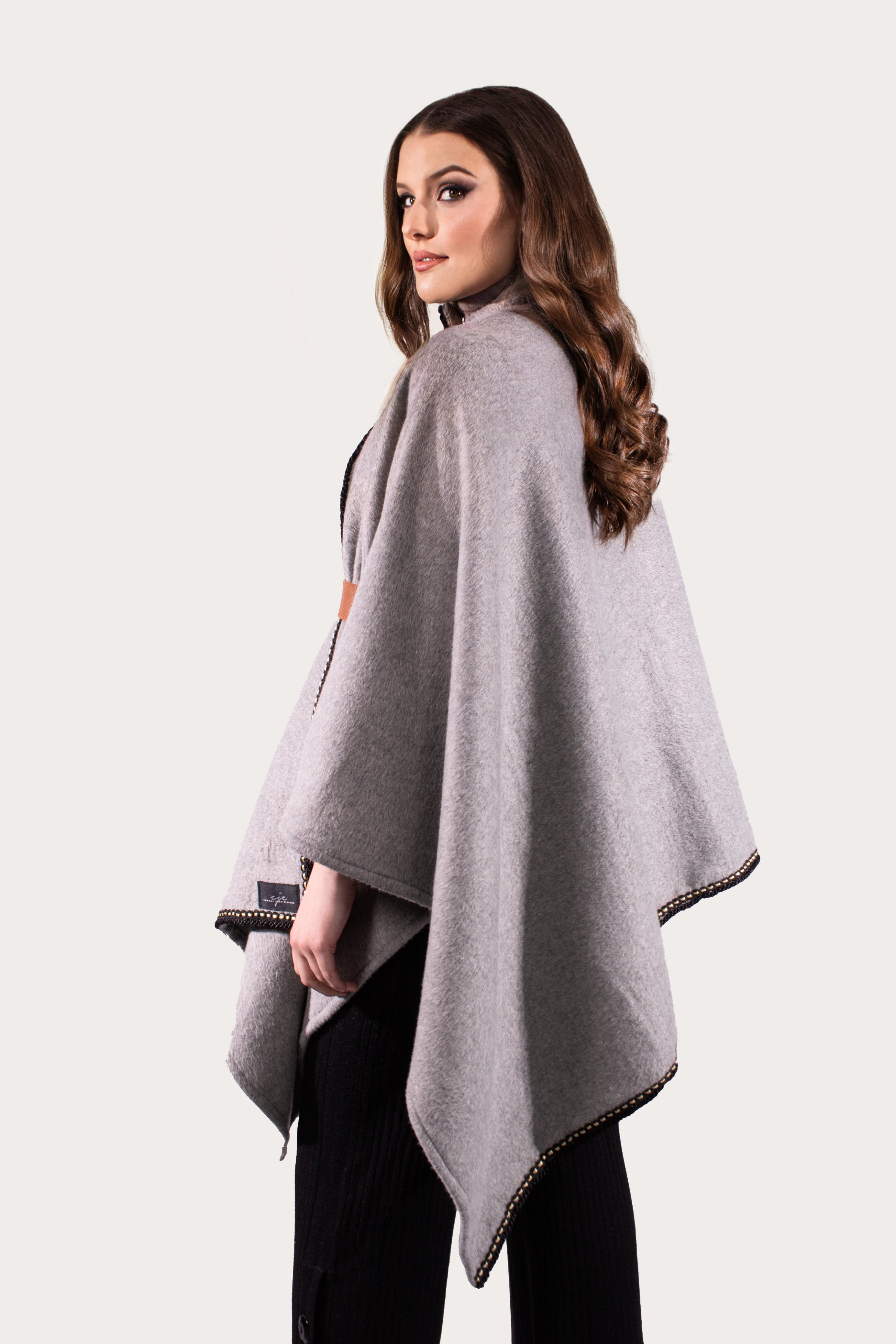 Cashmere Grey Cape
