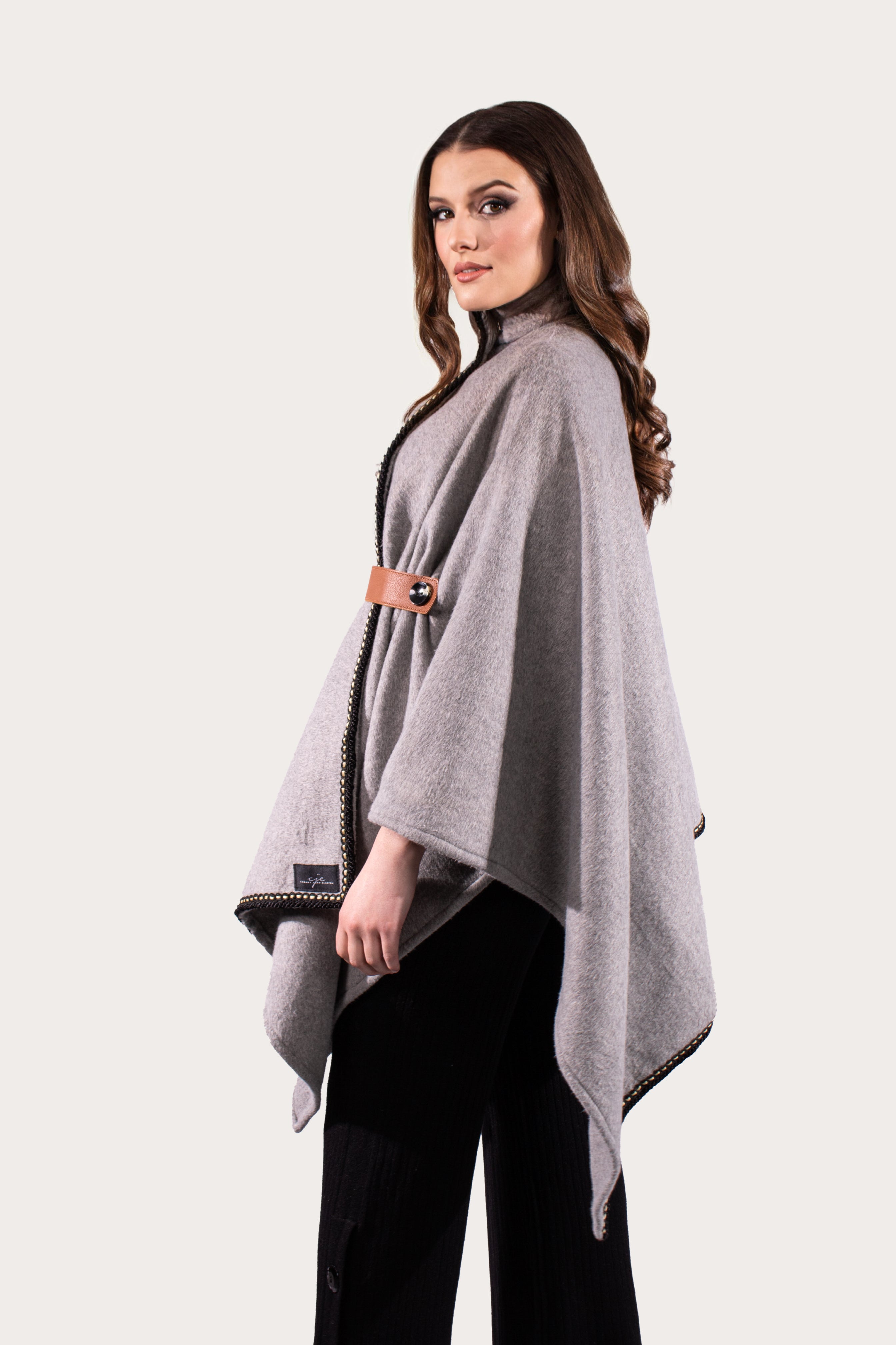 Cashmere Grey Cape