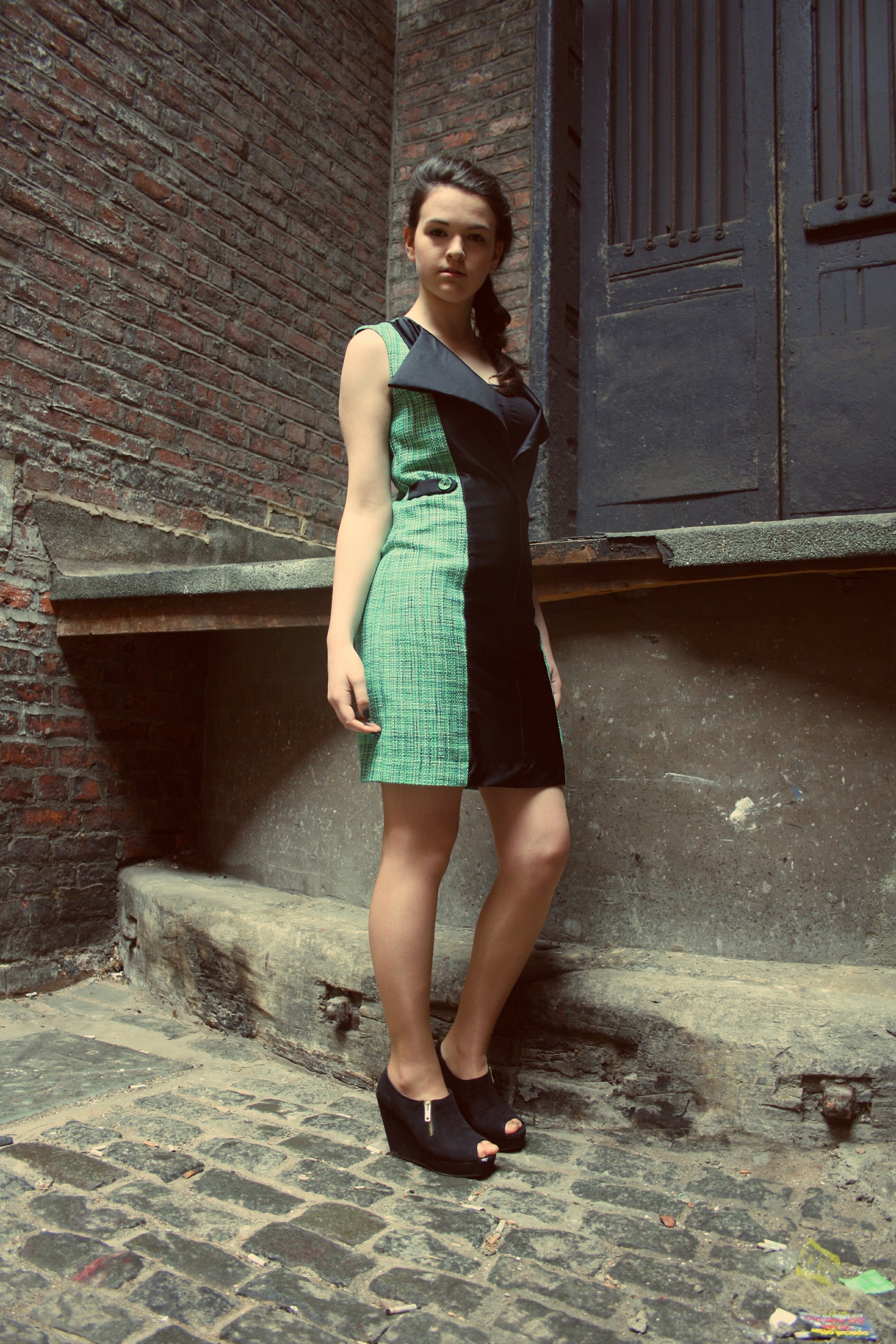 DEEP V PRINCESS LINE DRESS