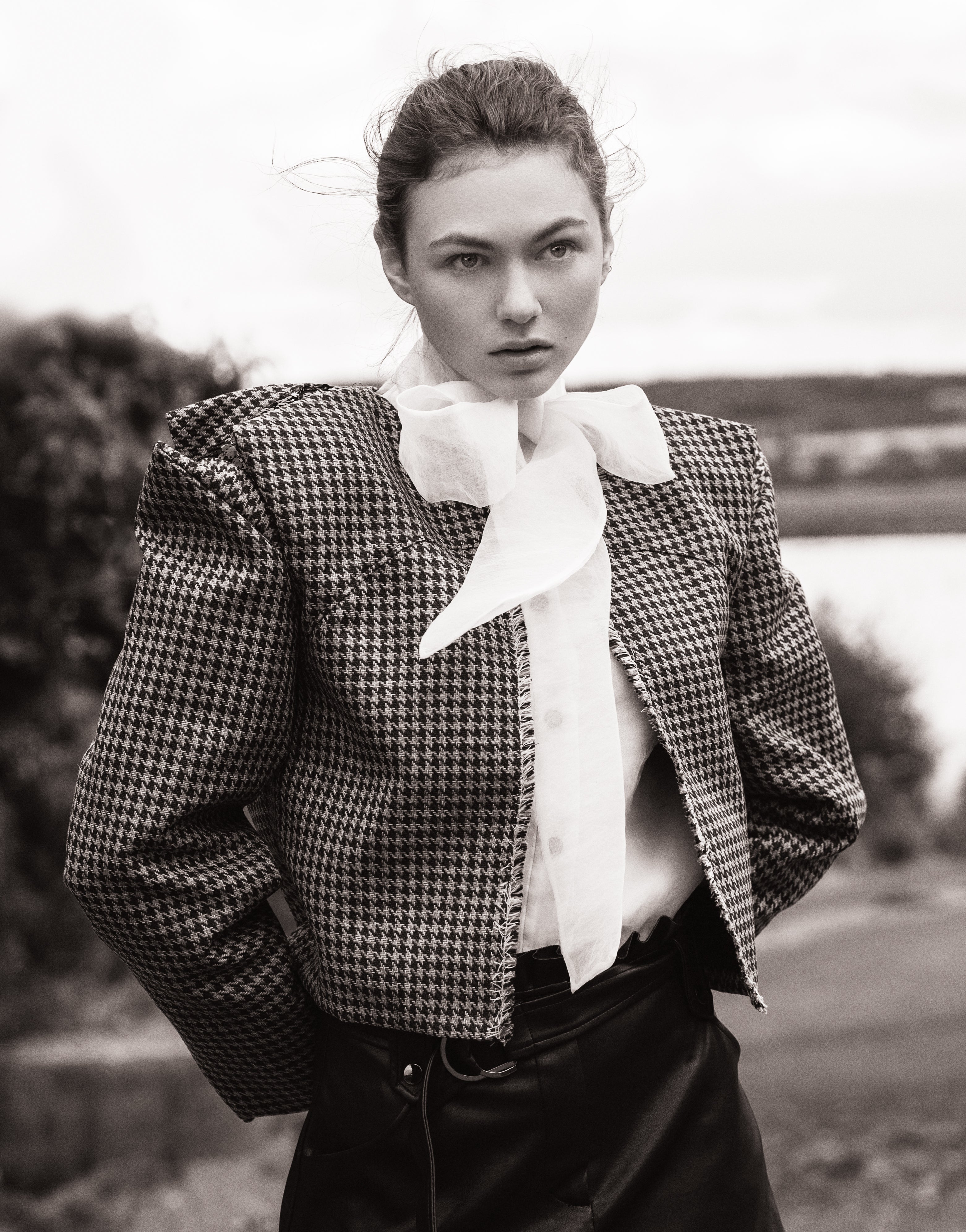 UNIQUE CUT EMPOWERING JACKET & SKIRT