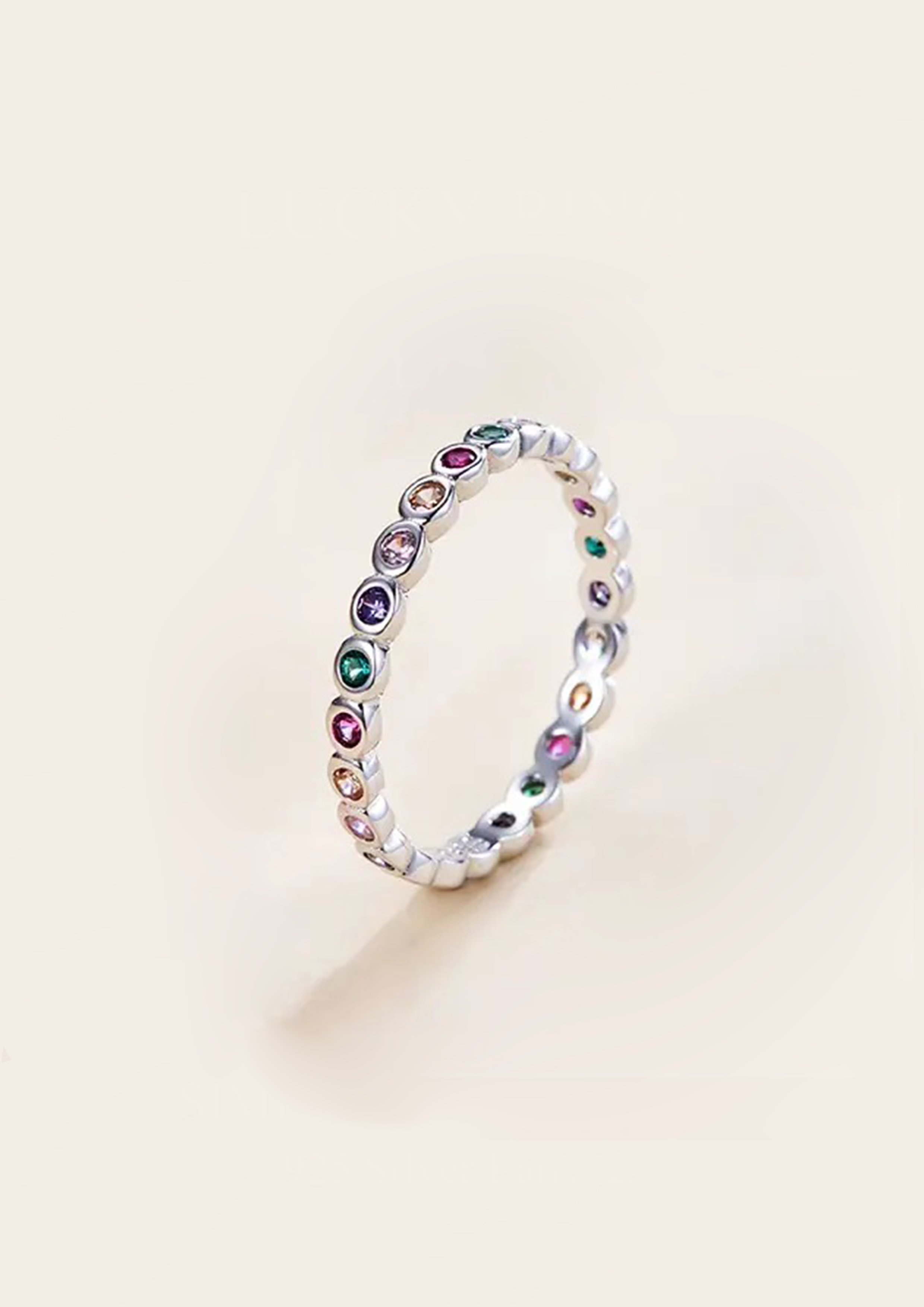 POPPY ETERNITY RING