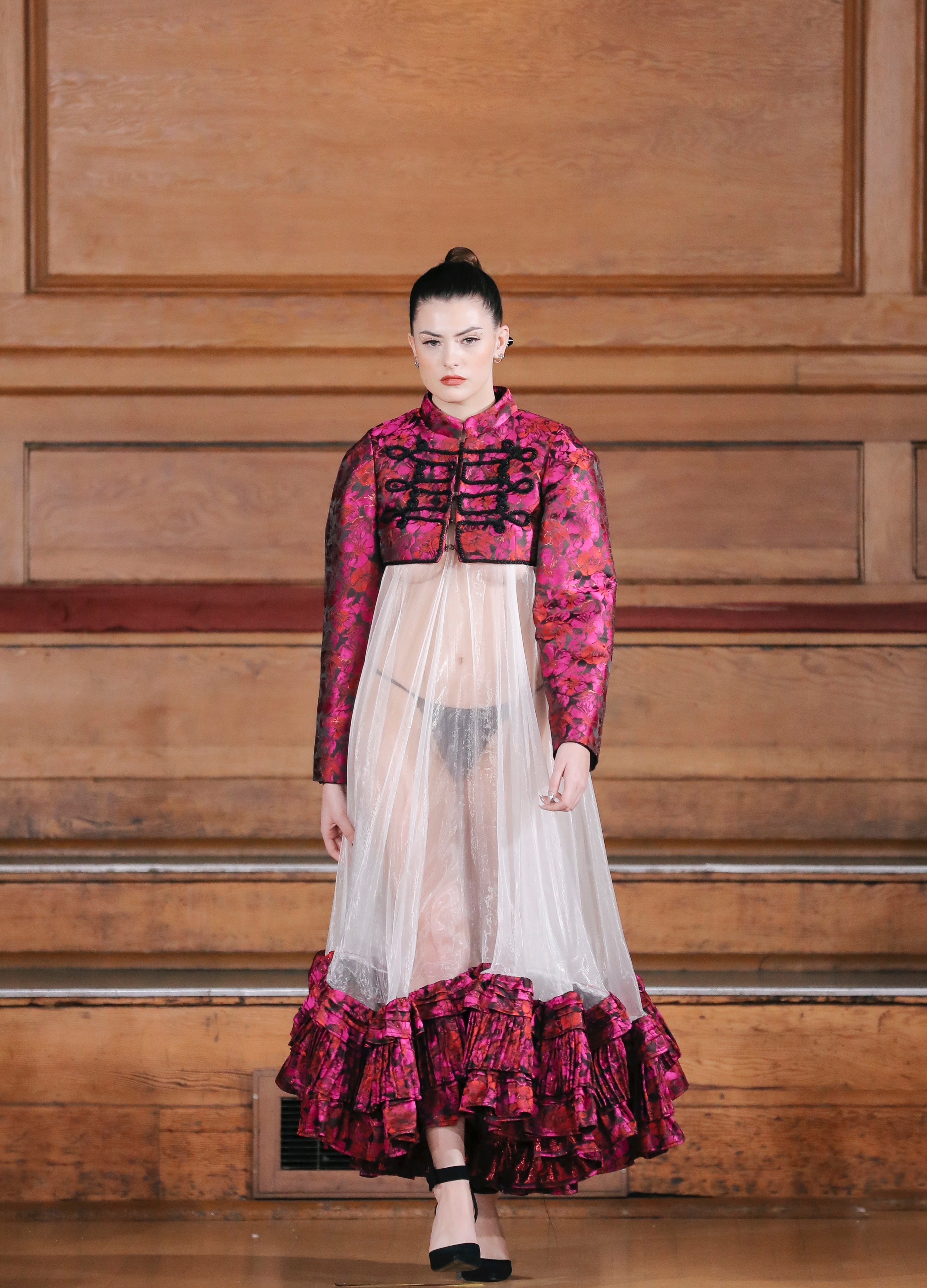 CROPPED FROGGING JACKET