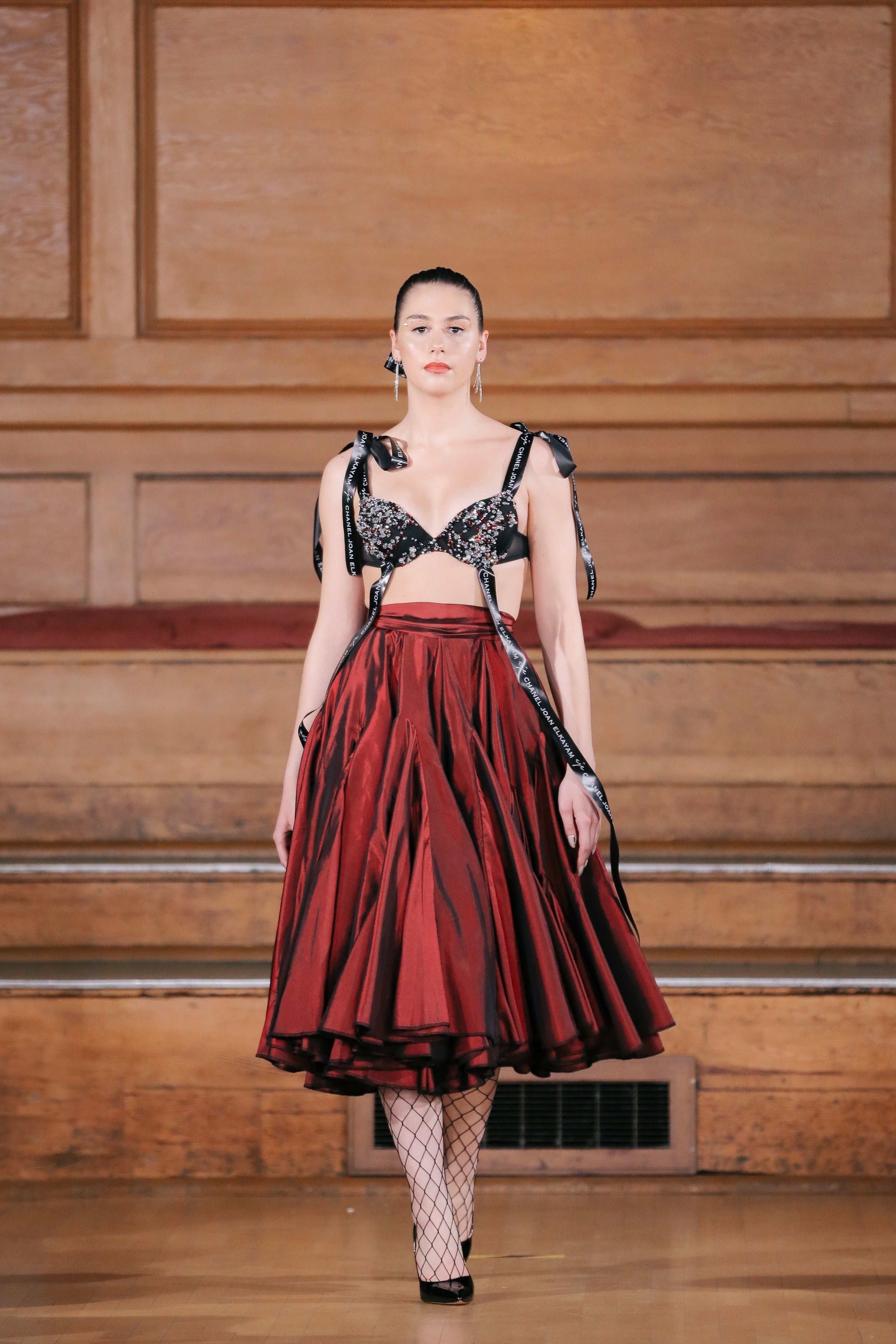 CRYSTAL EMBELLISHED BRA