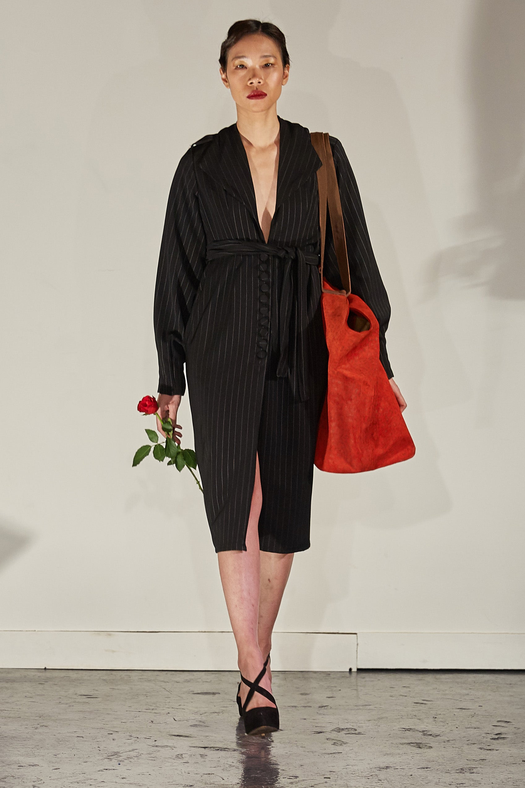 OPEN FRONT BUTTON UP DRESS