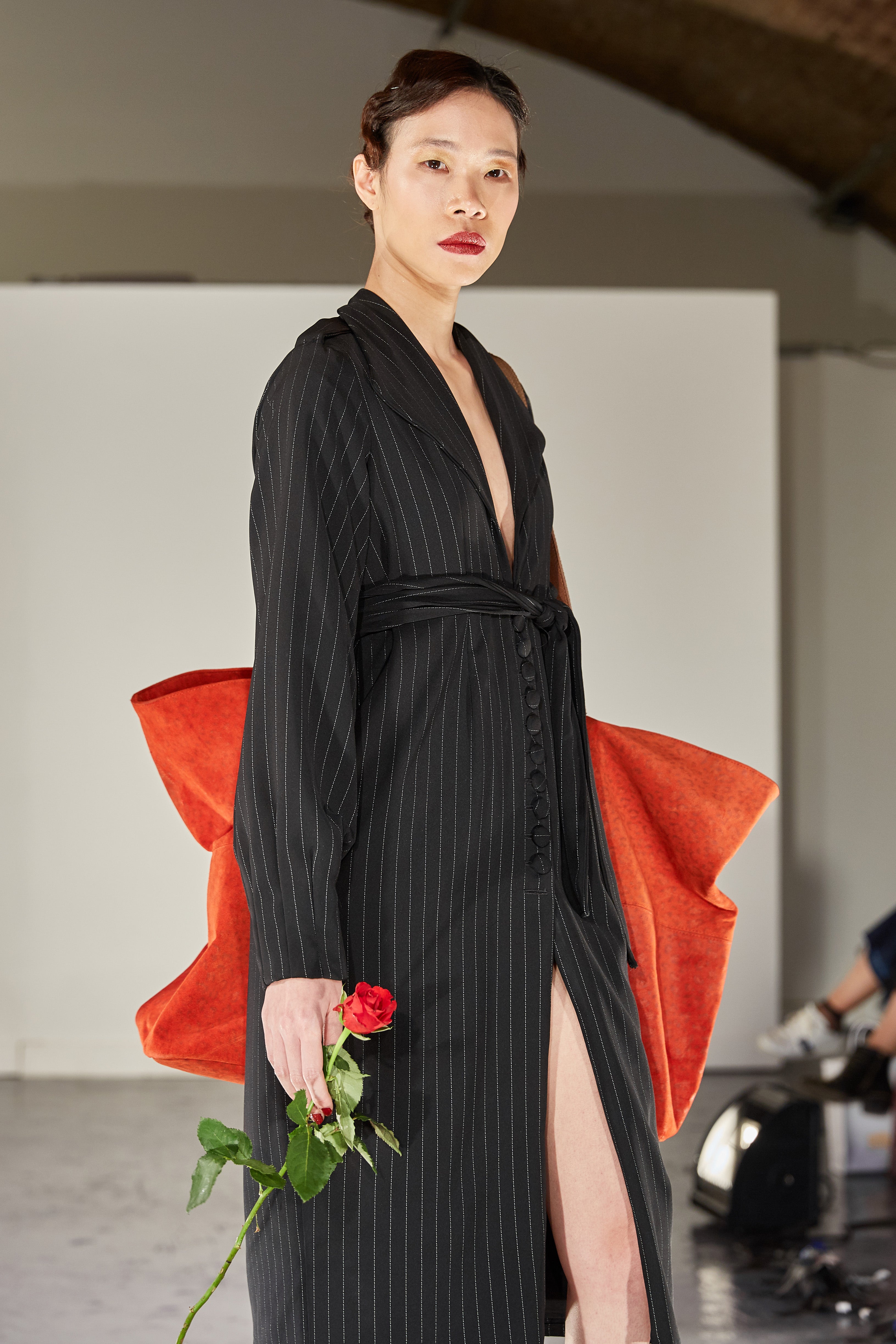 OPEN FRONT BUTTON UP DRESS