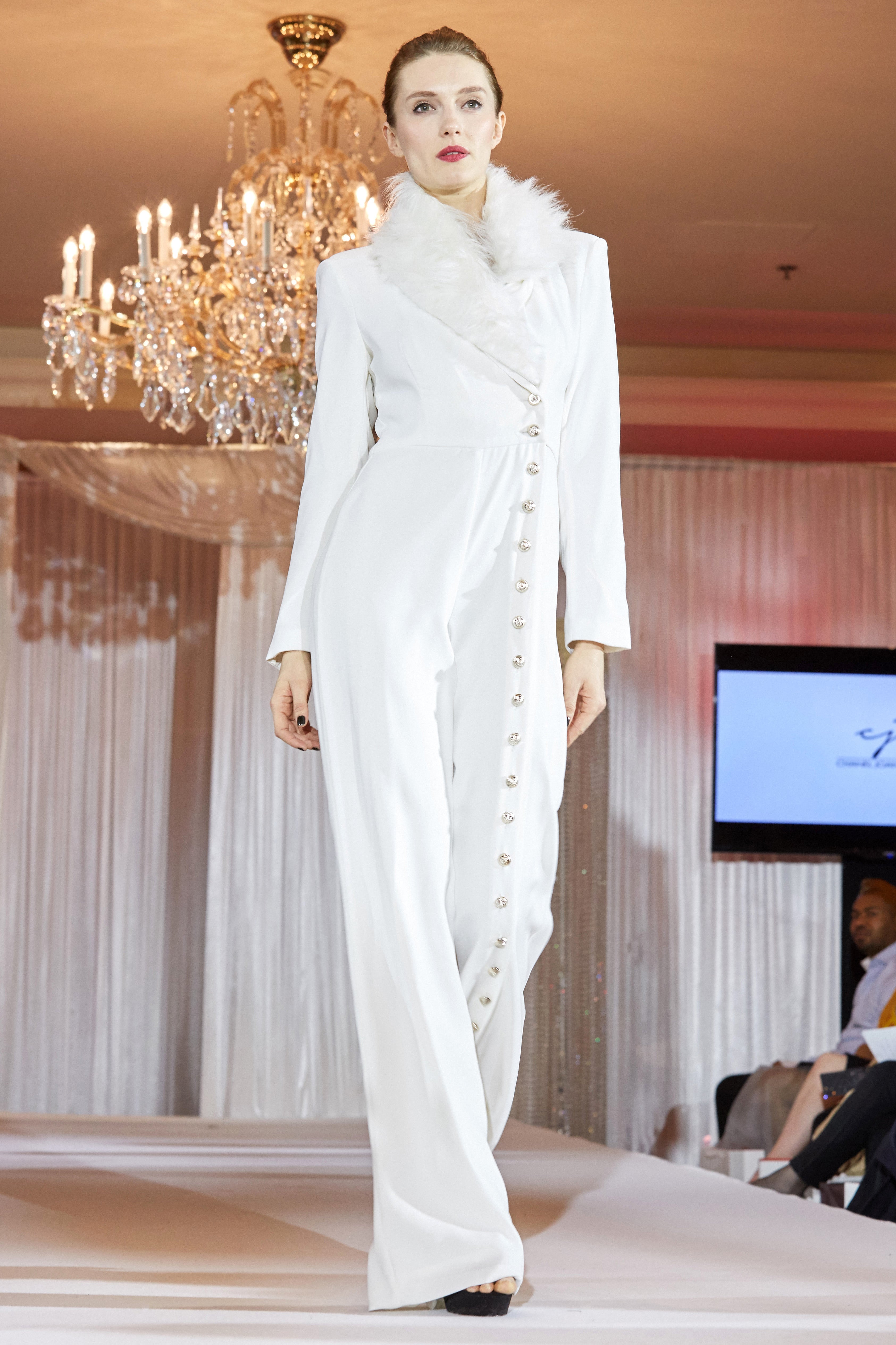 LONG SLEEVE WIDE LEG JUMPSUIT