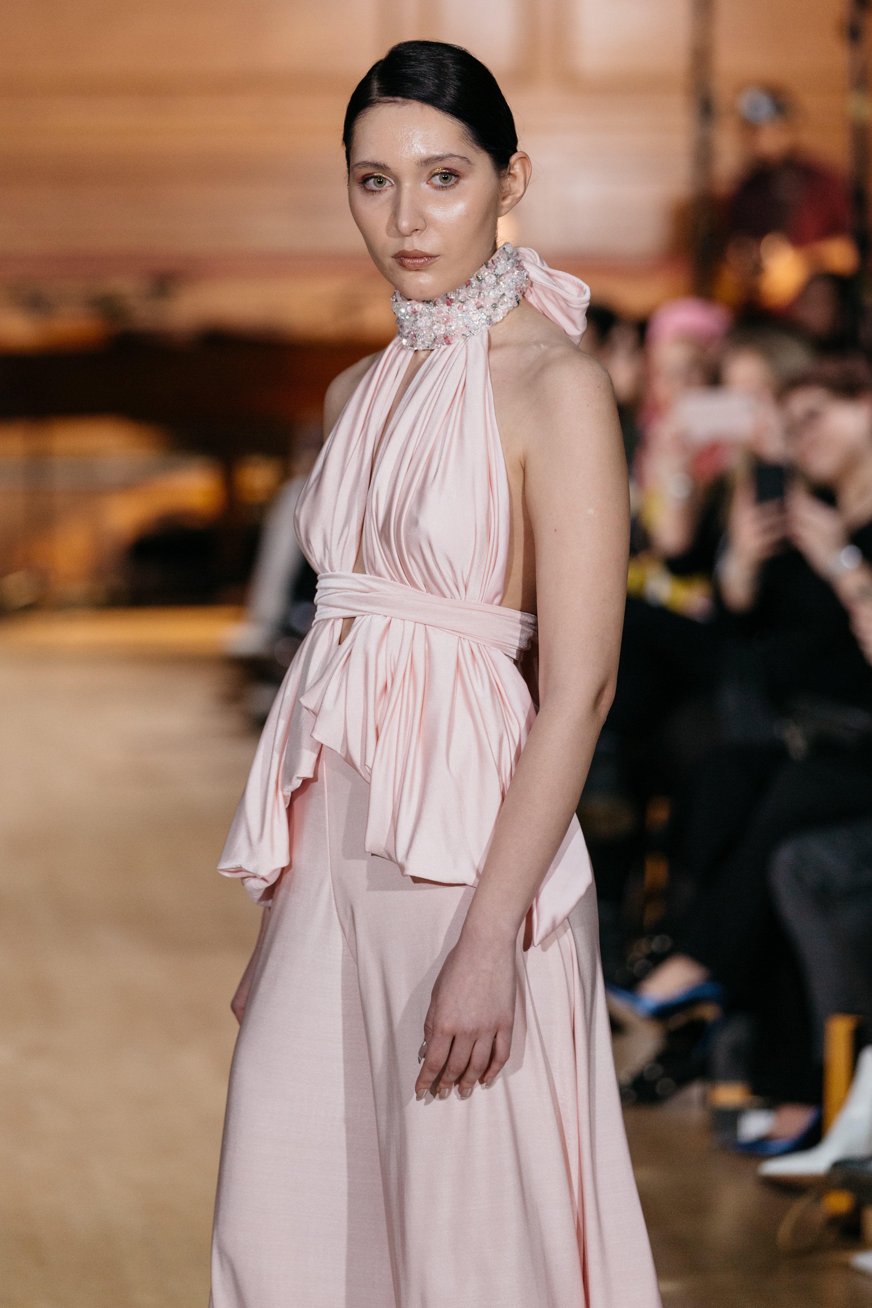 BABY PINK PALAZZO TROUSER