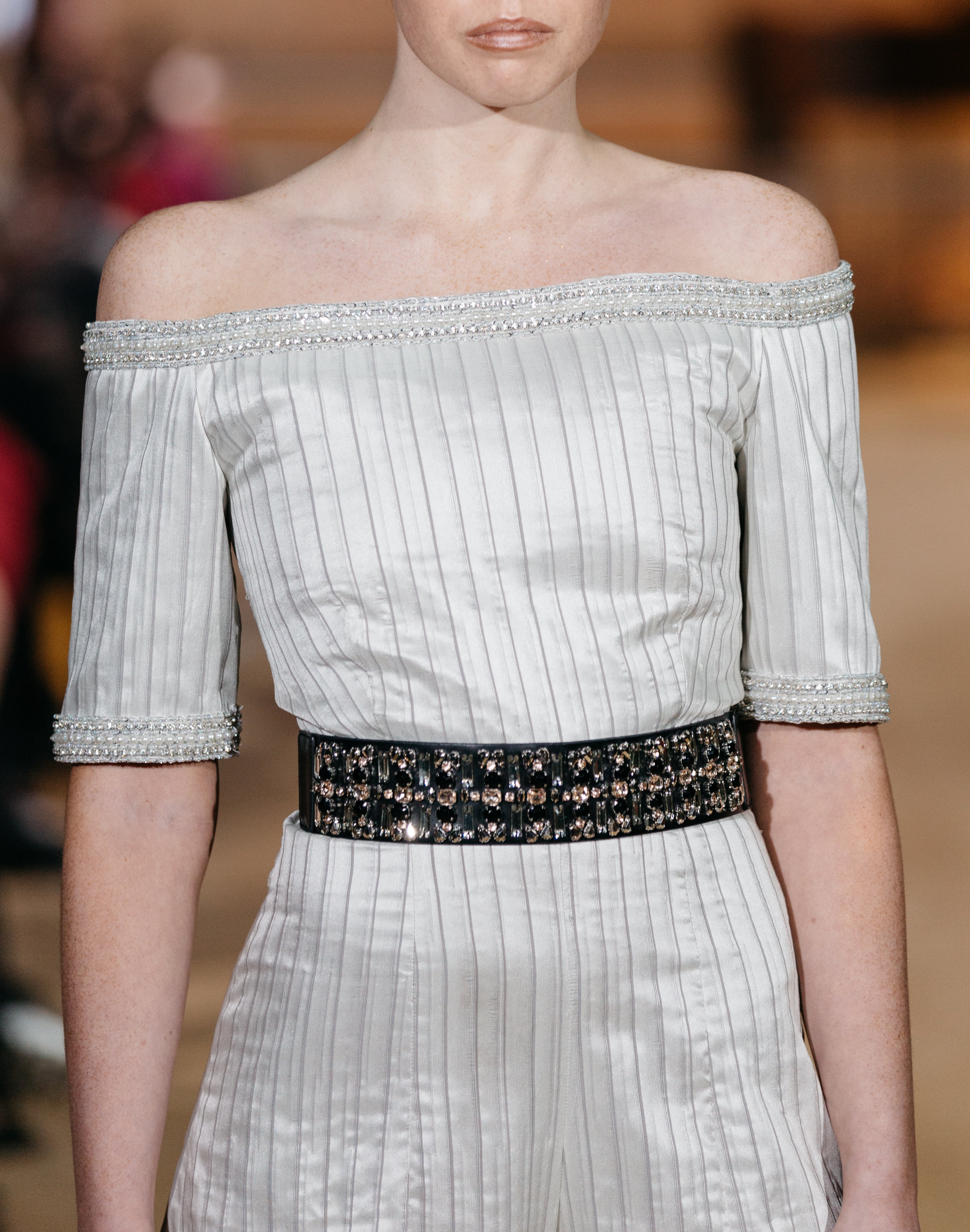 BARDOT HAND EMBELLISHED JUMPSUIT