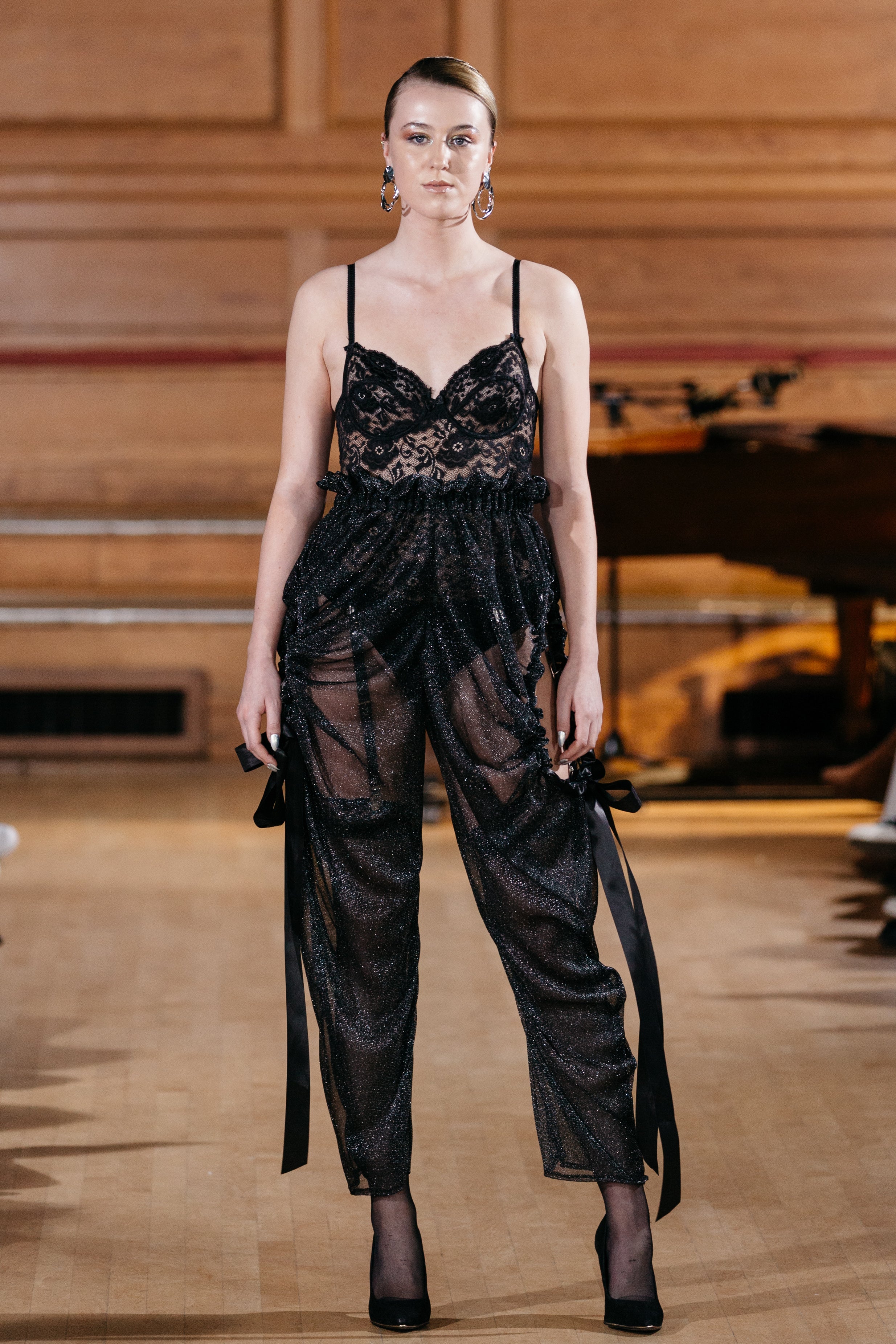 OPAQUE OPEN SIDE TROUSER