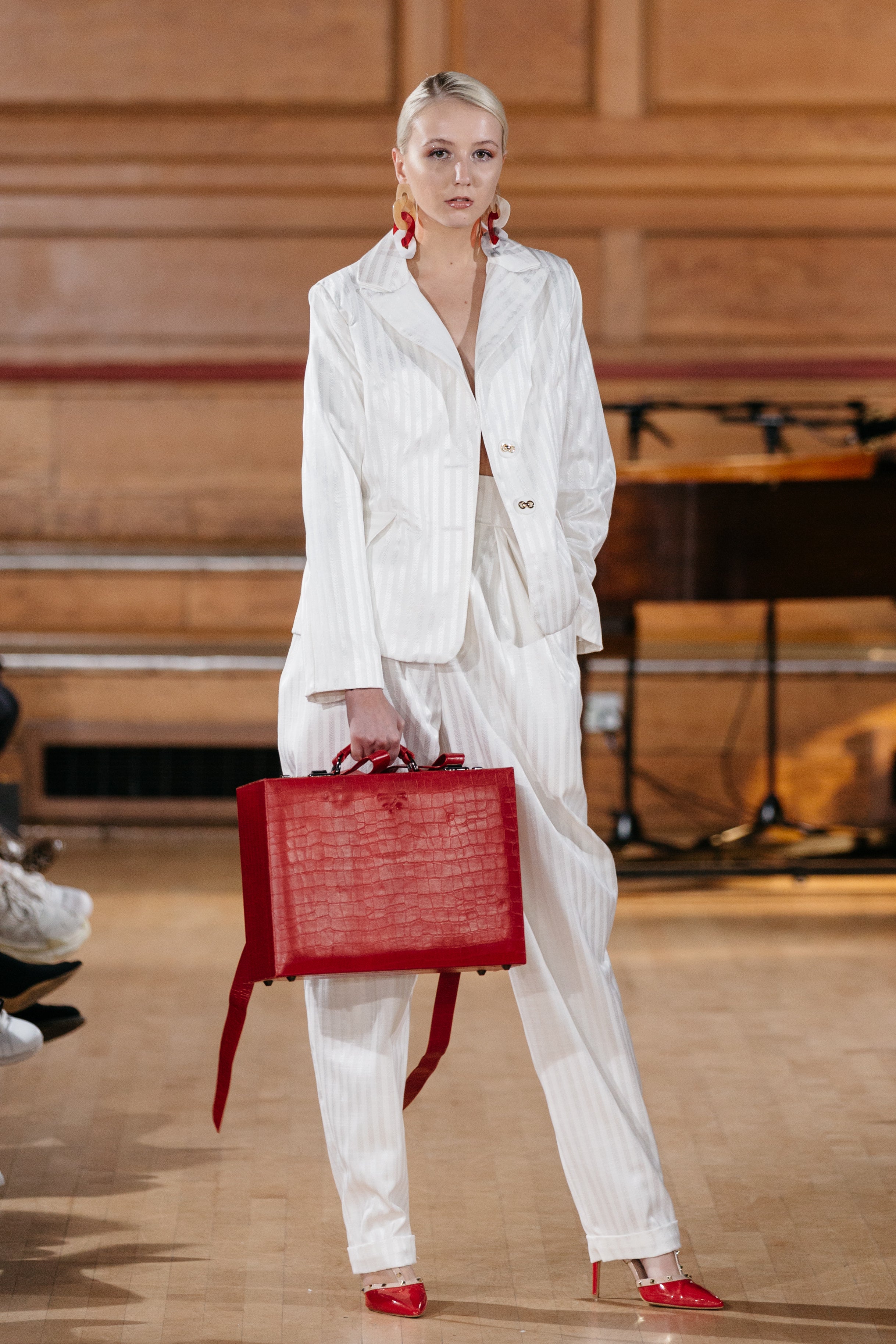 STRIPED TAILORED TROUSER