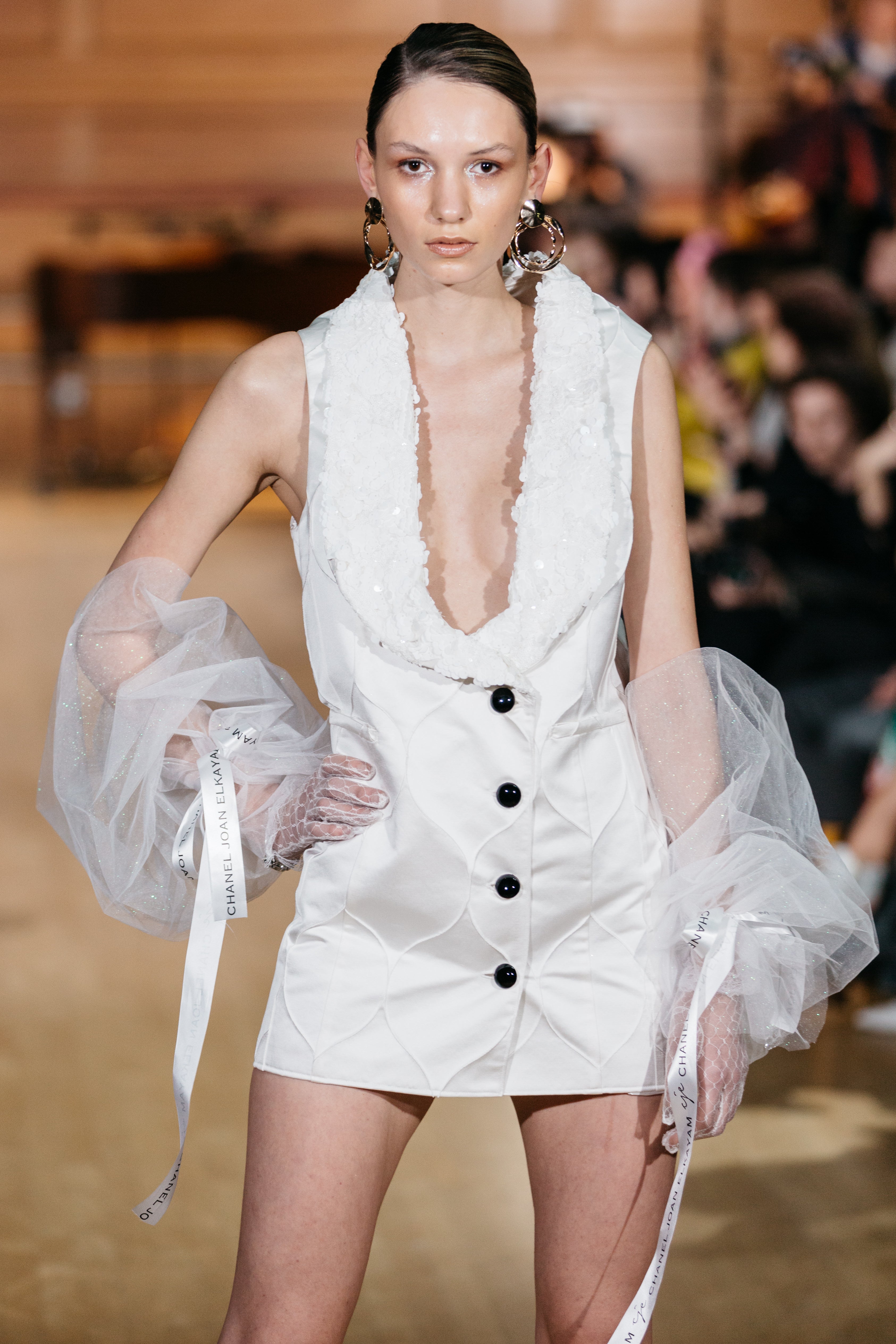 EMBELLISHED WAISTCOAT DRESS