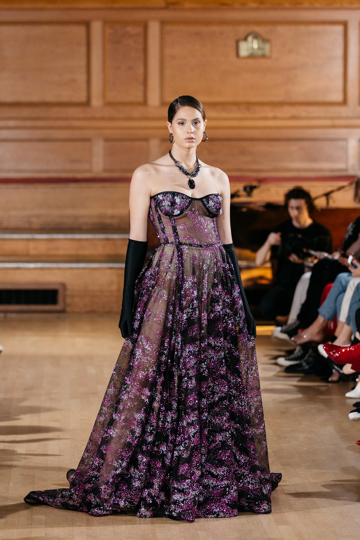 CORSETED TRANSPARENT GOWN Chanel Joan Elkayam CORSETED TRANSPARENT GOWN Chanel Joan Elkayam