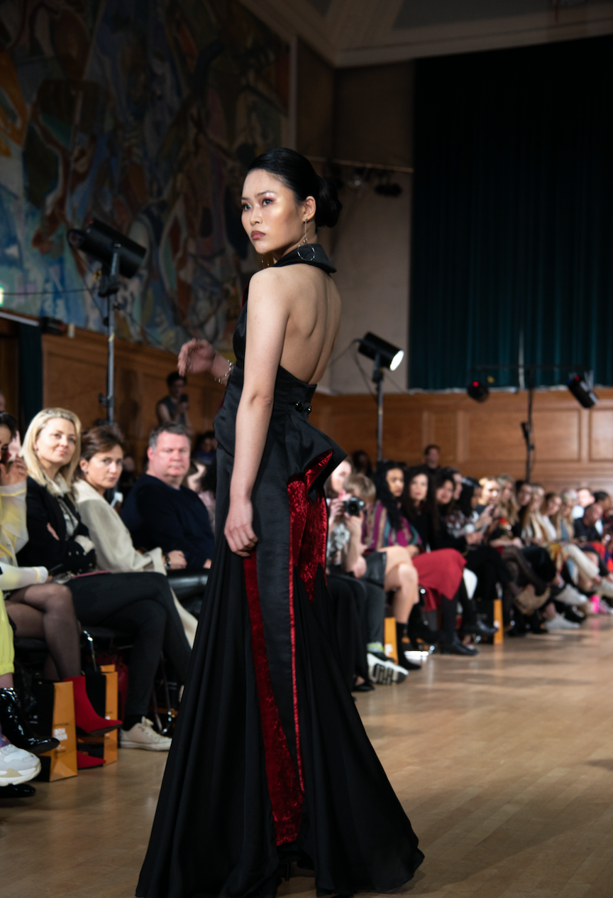 ORCHESTRA WAISTCOAT & ASYMMETRICAL GODET TROUSER