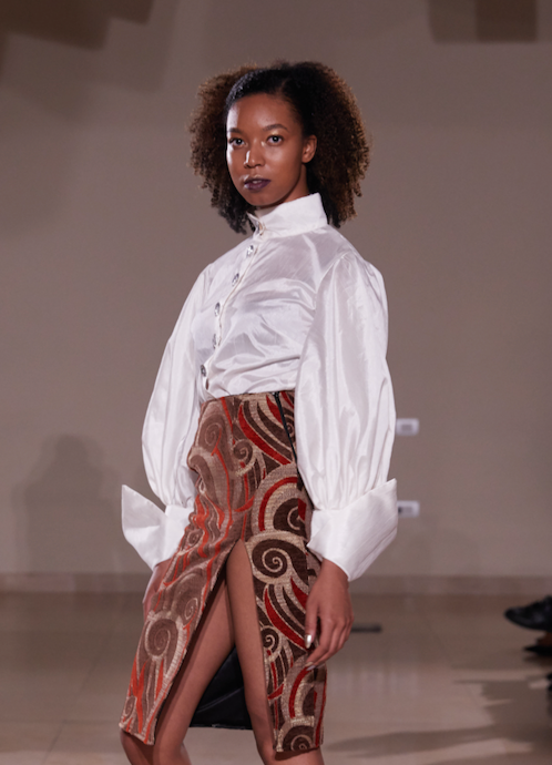 FOLD BACK CUFF BLOUSE