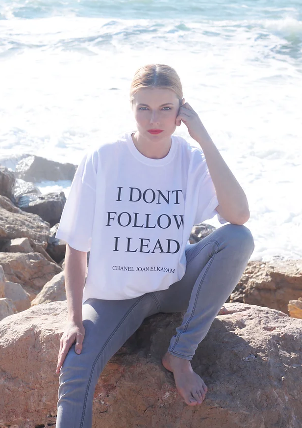 I DONT FOLLOW I LEAD WOMENS T-SHIRT