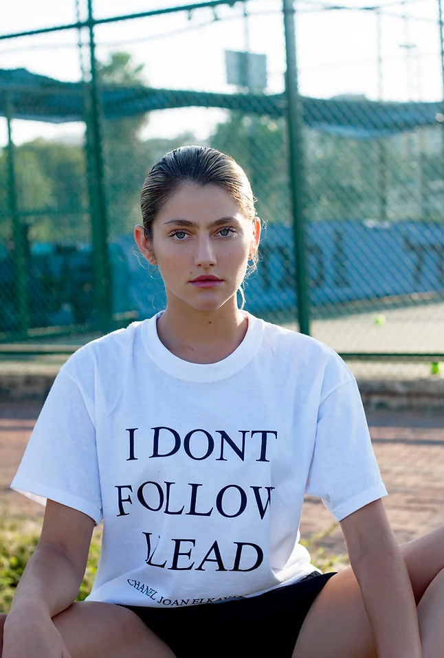 I DONT FOLLOW I LEAD WOMENS T-SHIRT