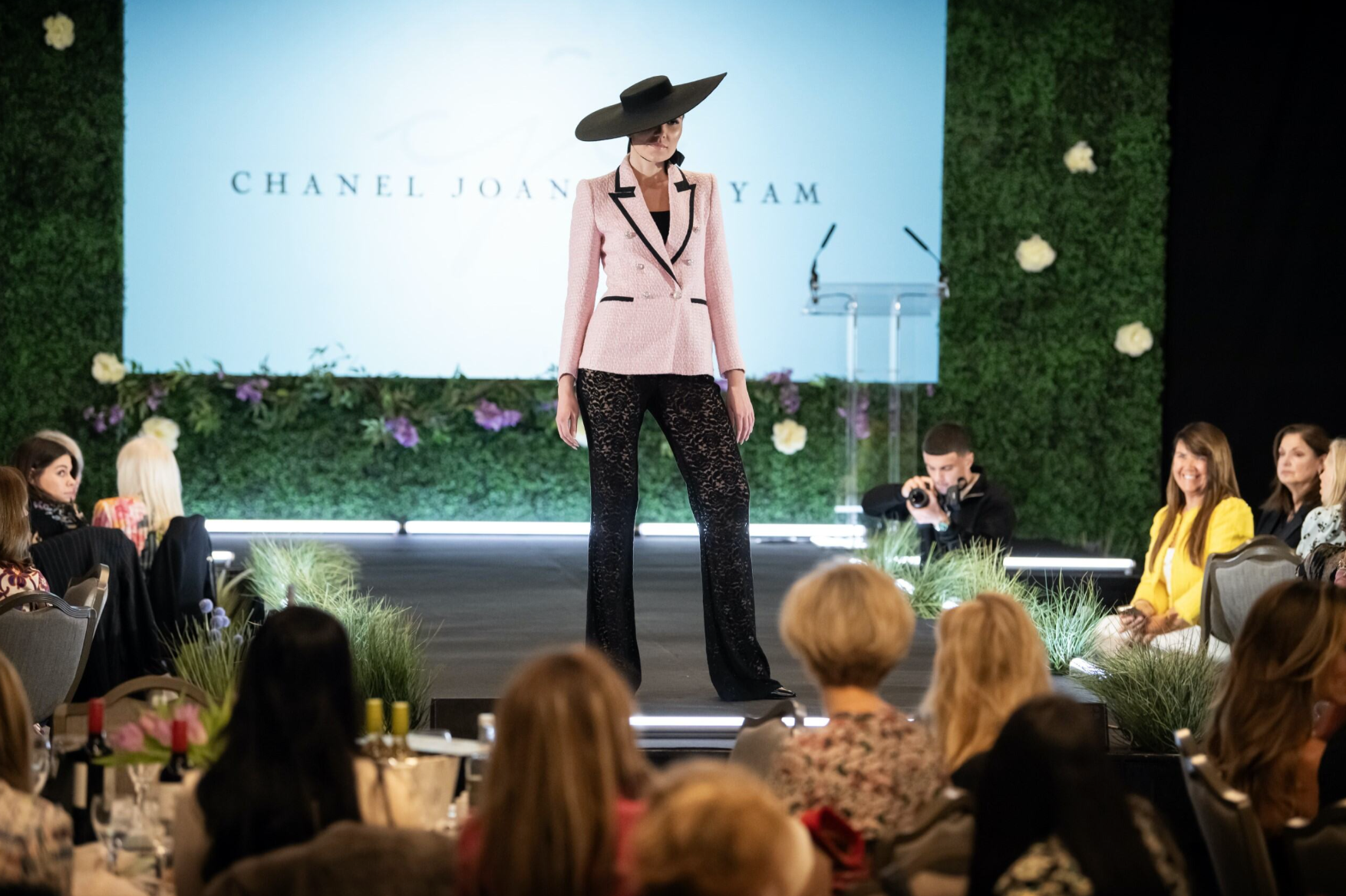 CONTRAST TRIM TWEED JACKET