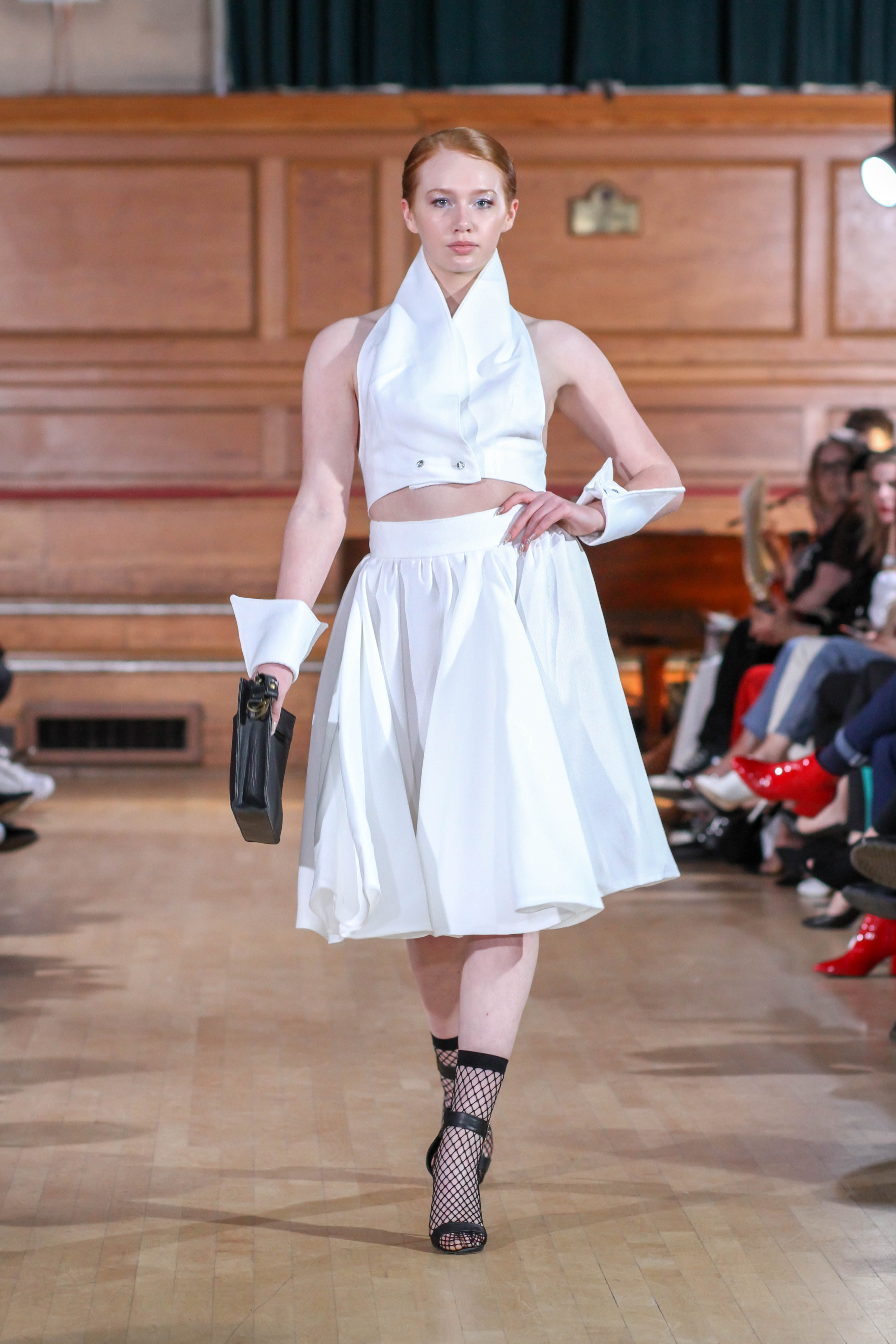 CLASSIC FULL SKIRT & OPEN BACK WAISTCOAT