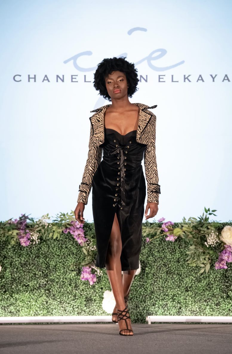 WOVEN TIGER DETAILED JACKET