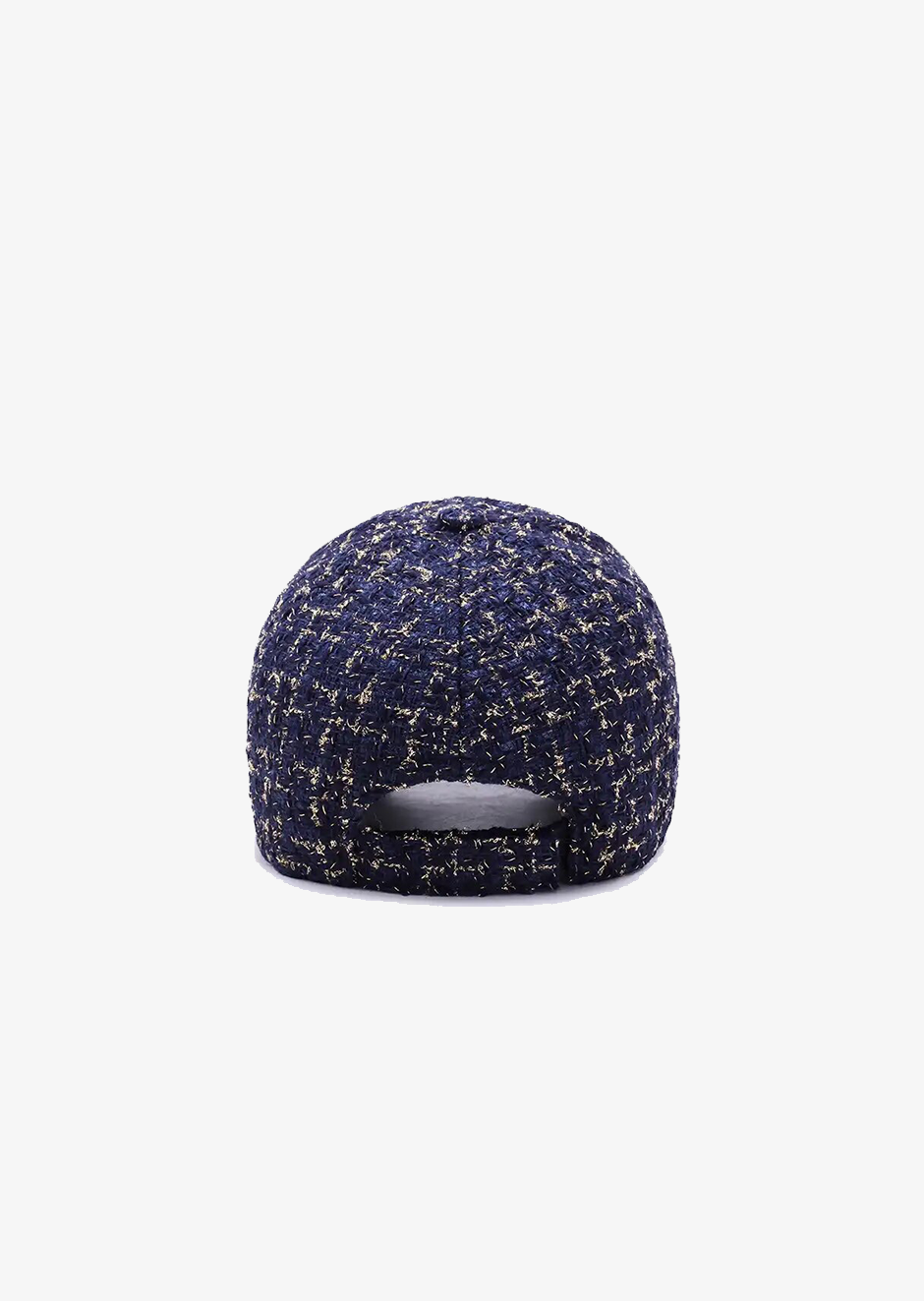 BLUE TWEED WOOL CAP