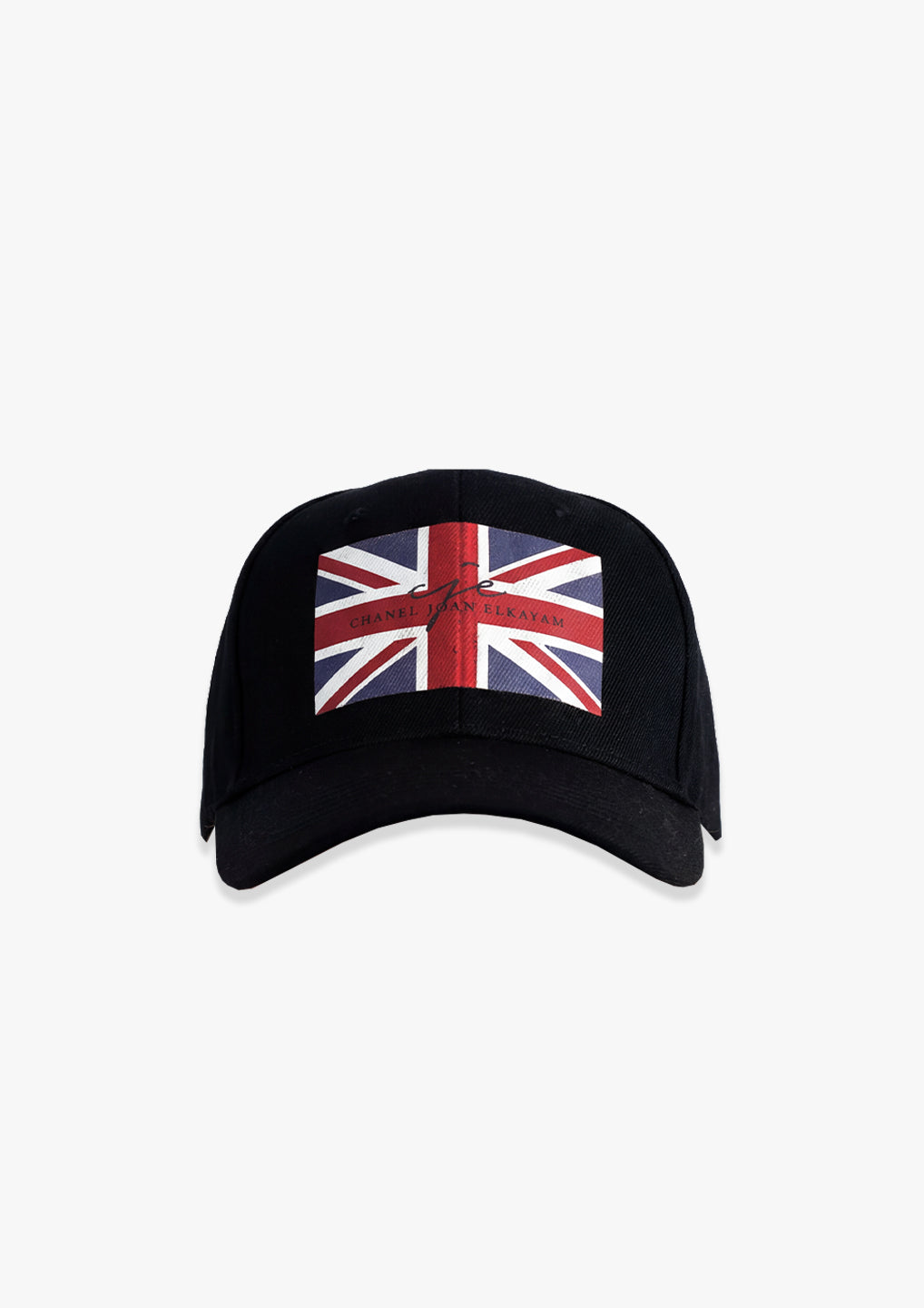 British Union Jack CJE Black cap