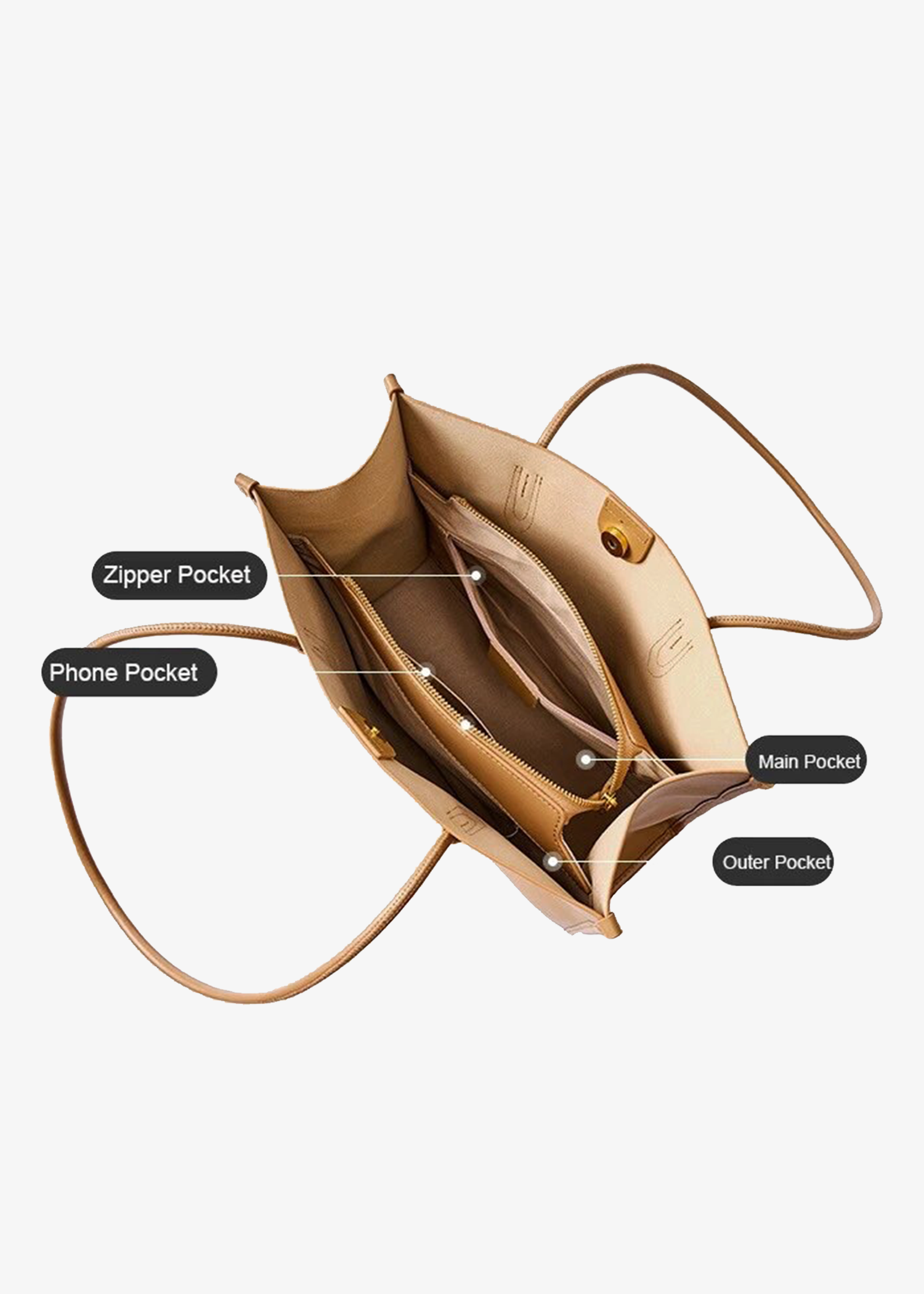 Icon Leather Tote Bag