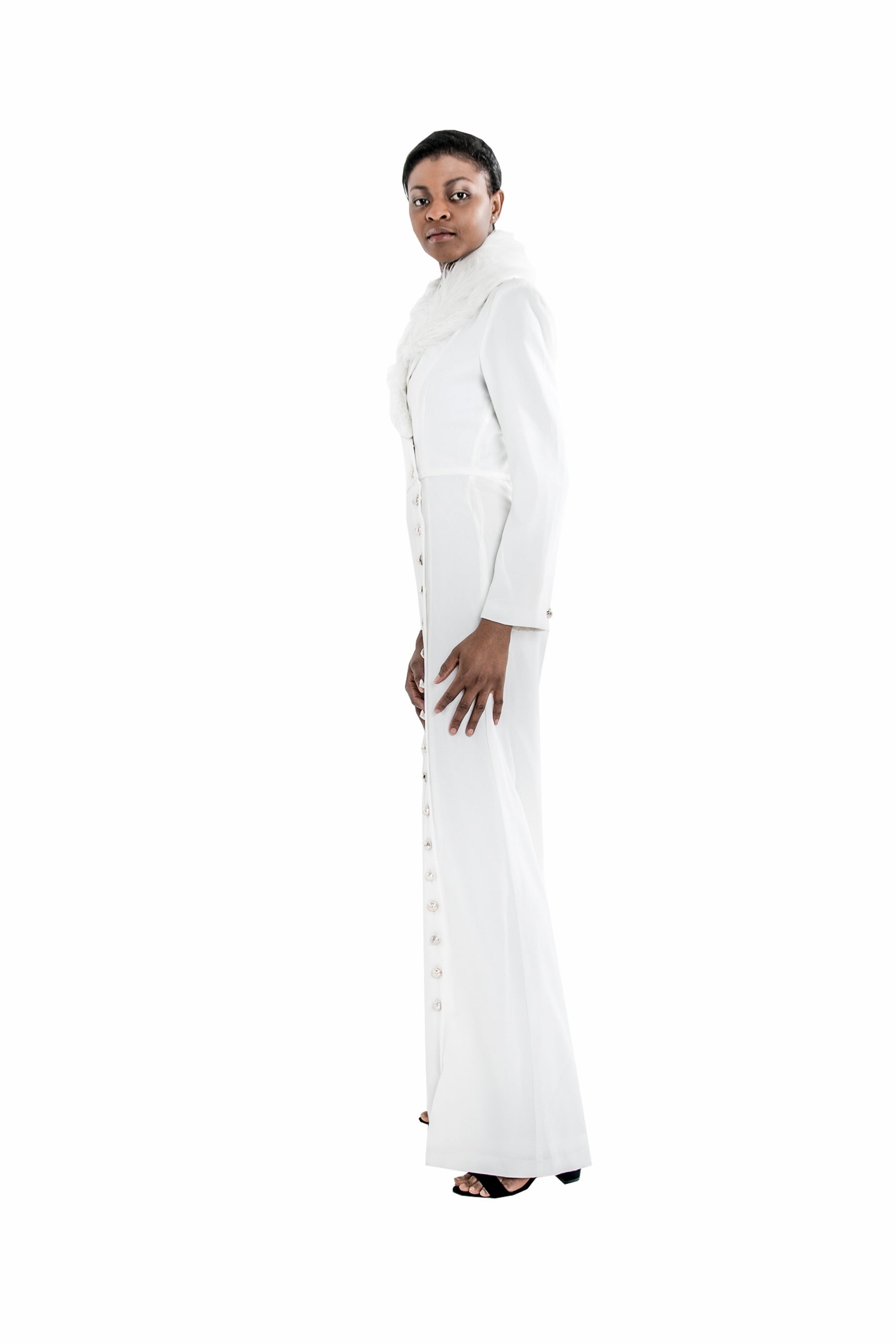 LONG SLEEVE WIDE LEG JUMPSUIT