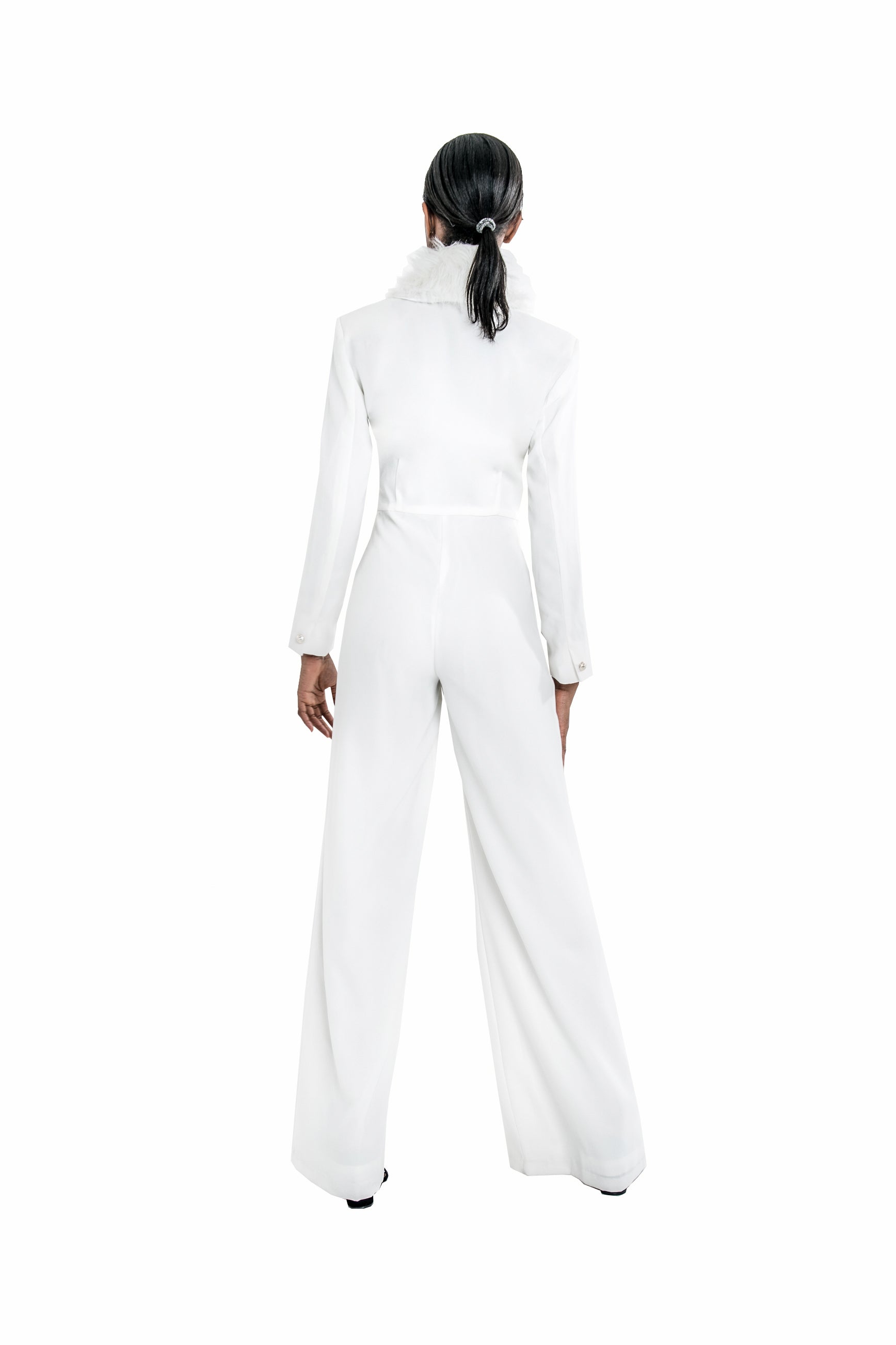 LONG SLEEVE WIDE LEG JUMPSUIT