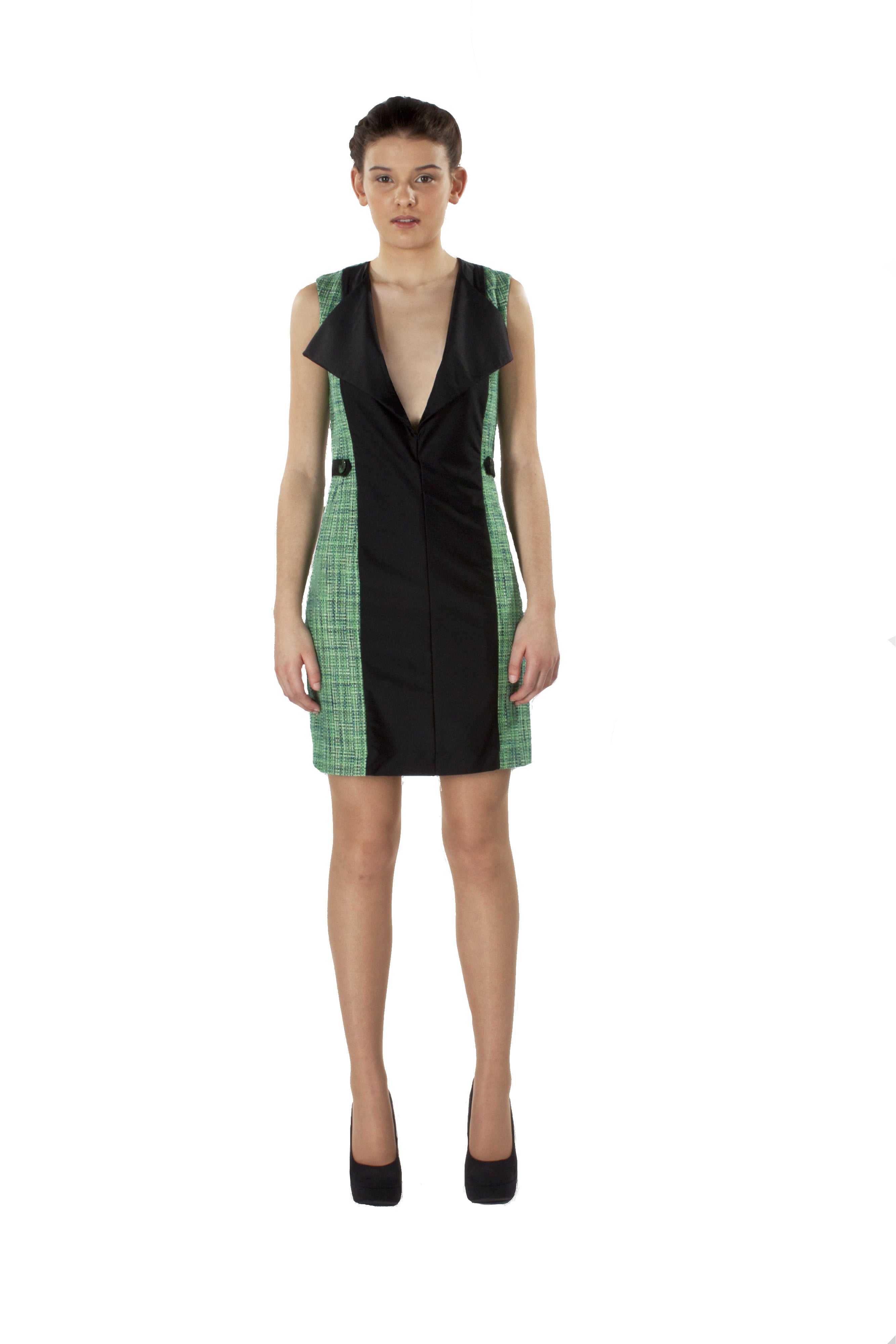 DEEP V PRINCESS LINE DRESS