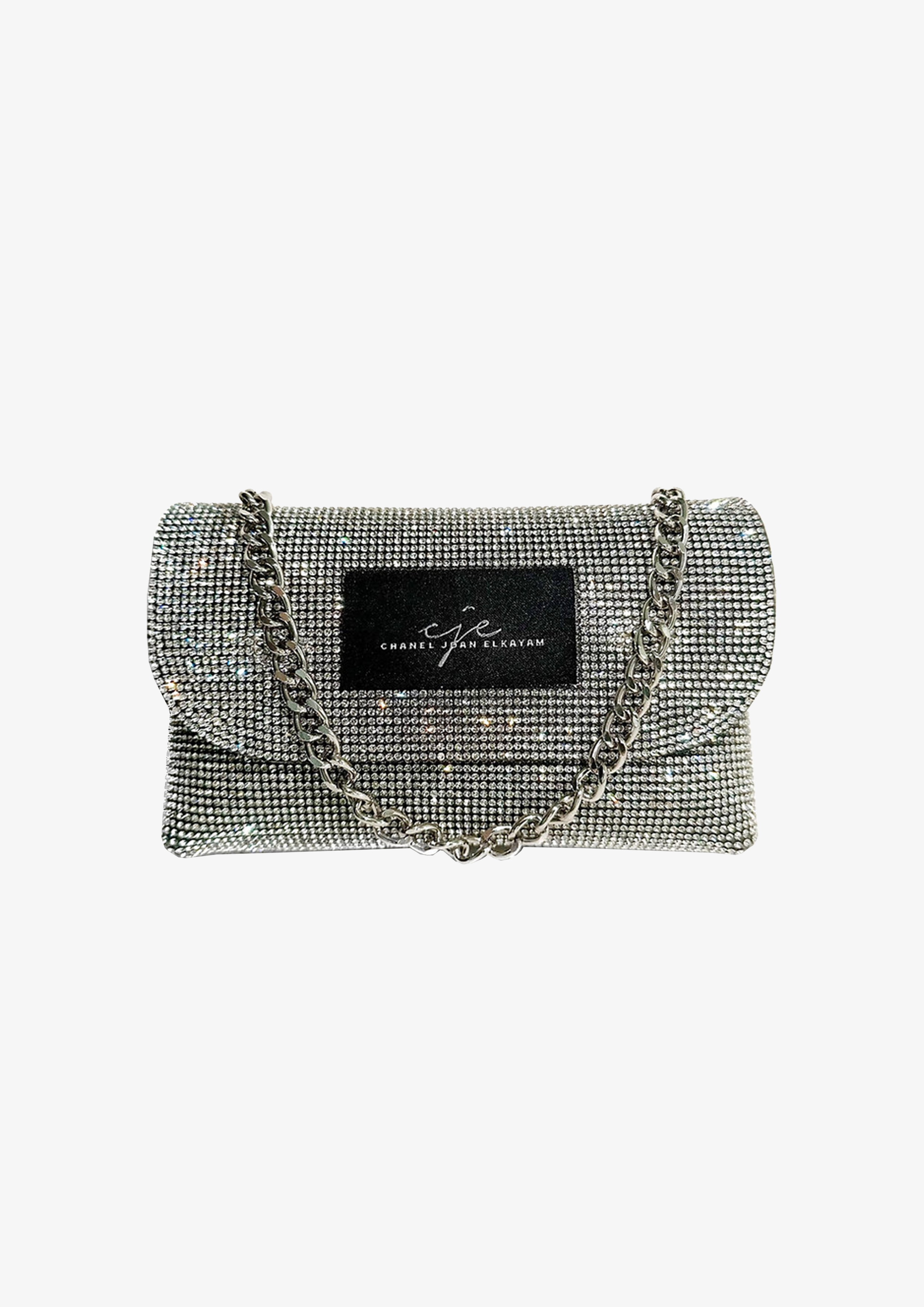 CRYSTAL EMBELLISHED CROSS BODY BAG