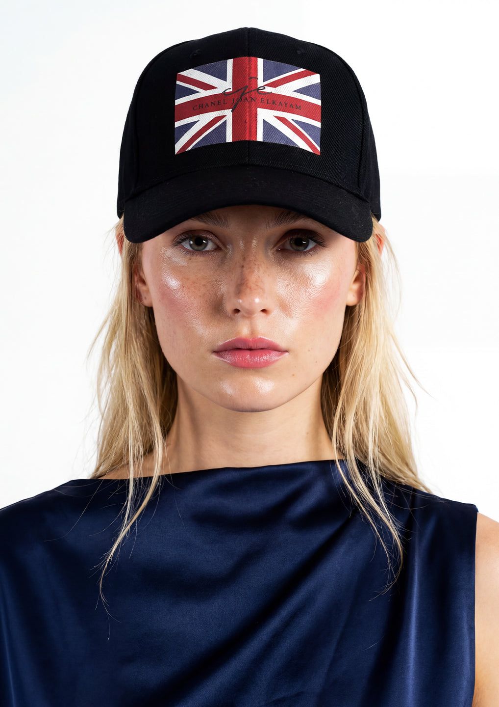 British Union Jack CJE Black cap