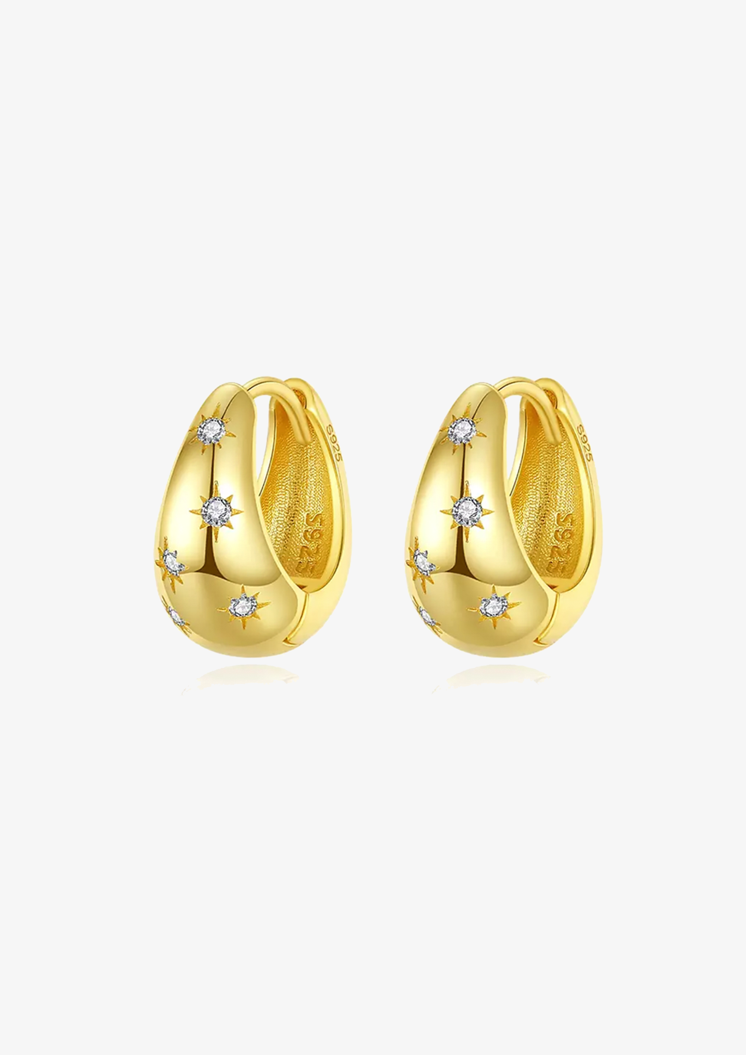 GRACE HOOP EARRINGS